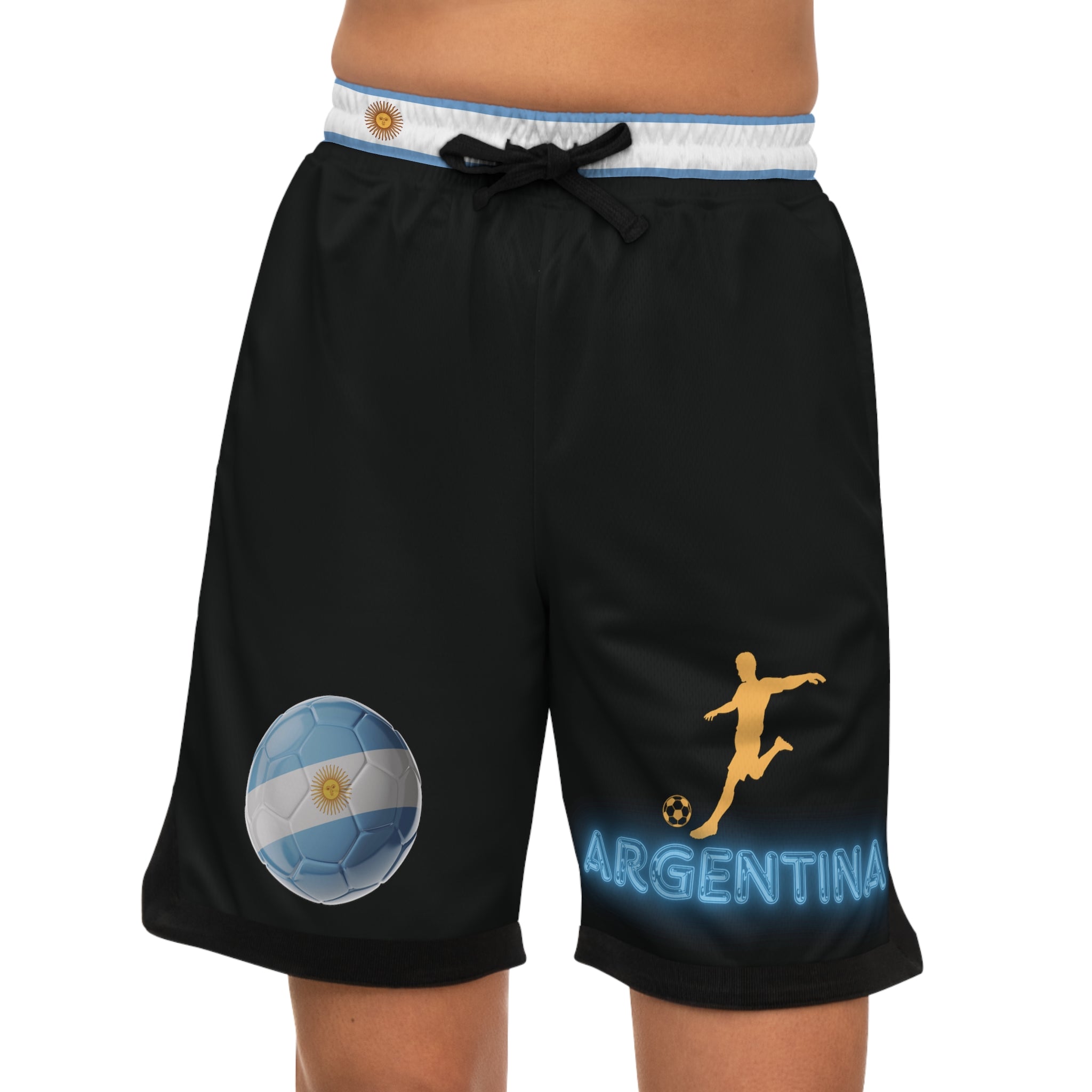 Argentina Football Shorts