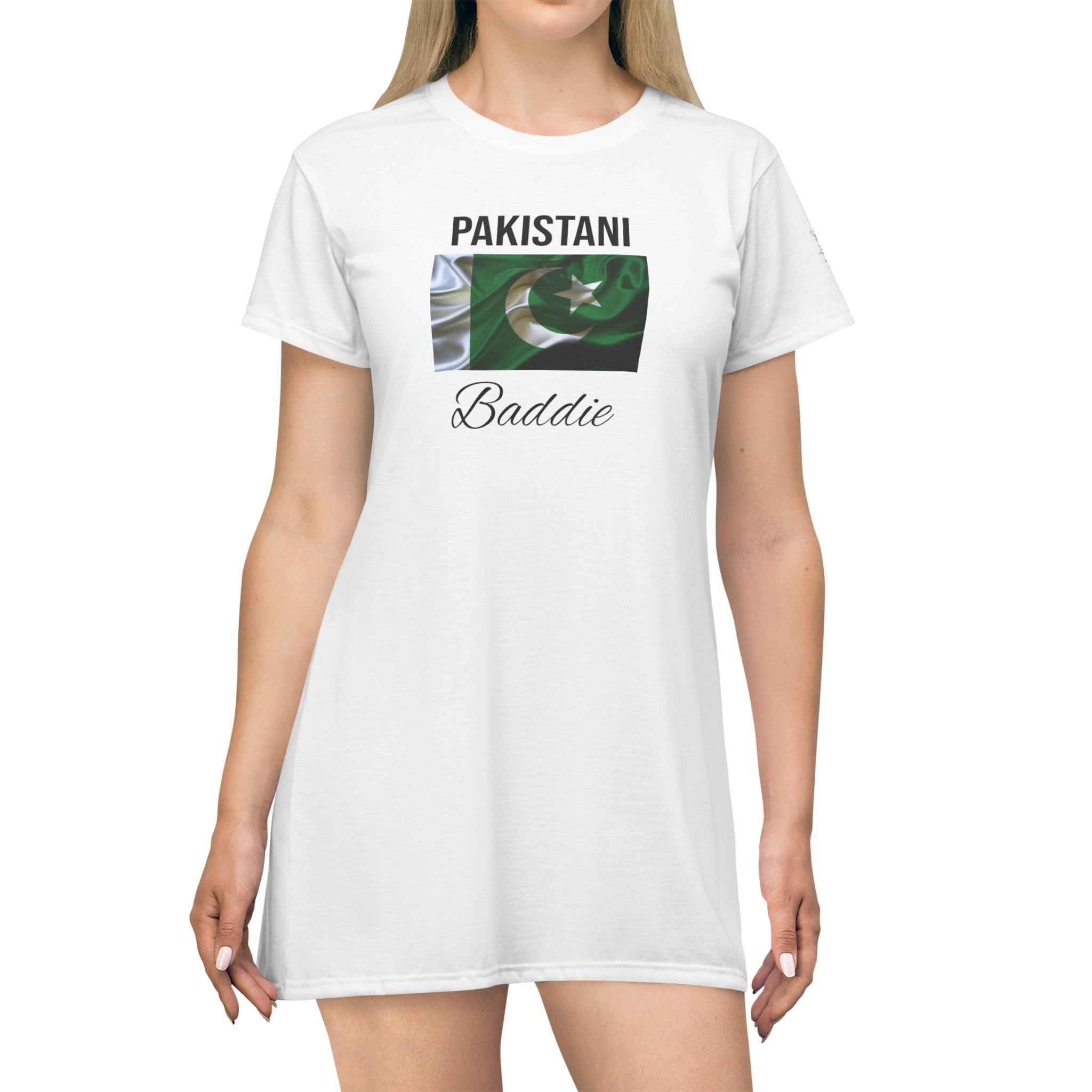 Pakistan Baddie T-Shirt Dress