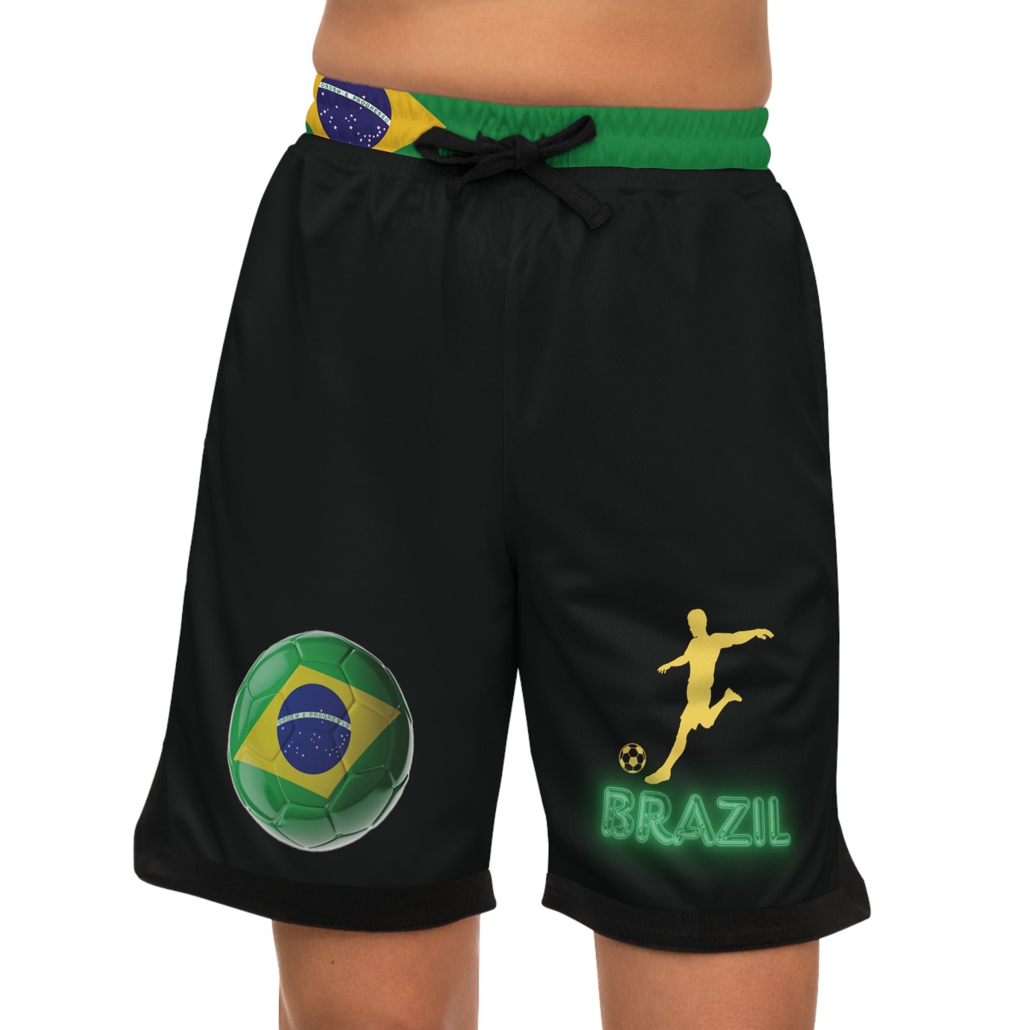 Brazil Football Shorts