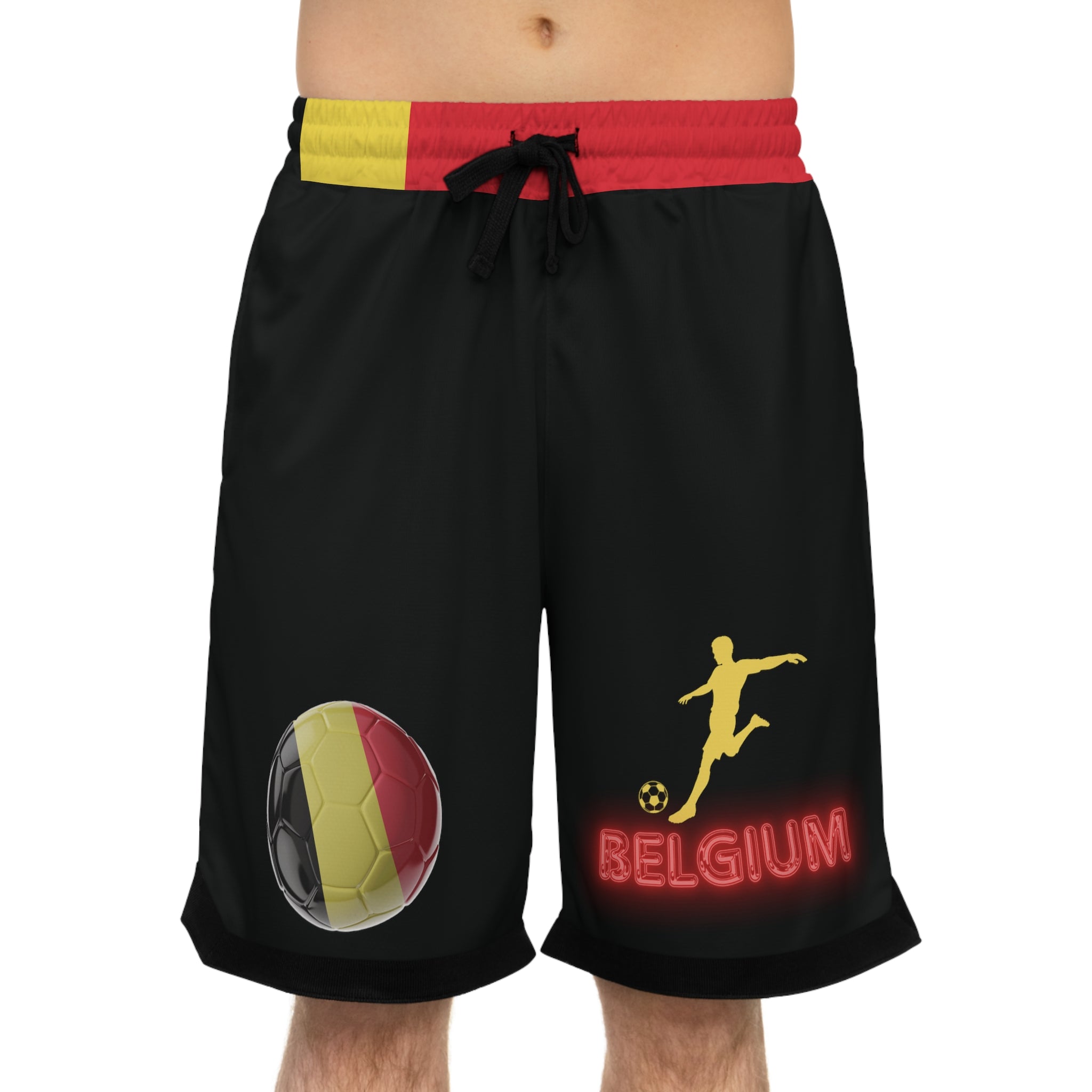 Belgium Football Shorts