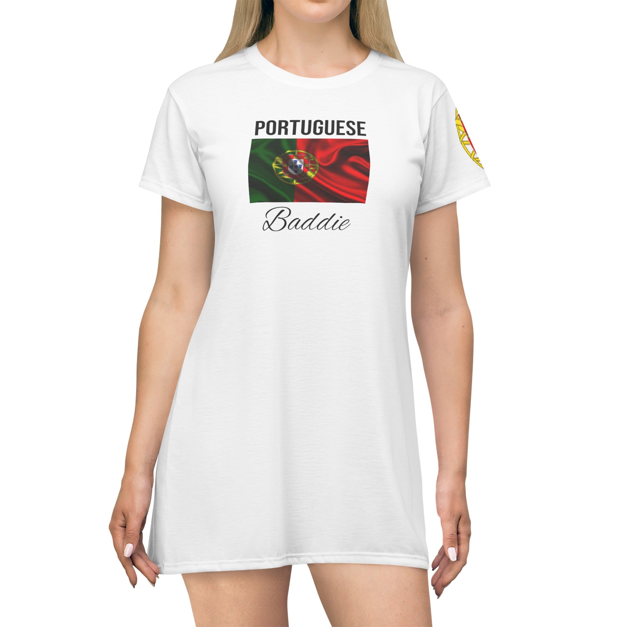 Portugal Baddie T-Shirt Dress