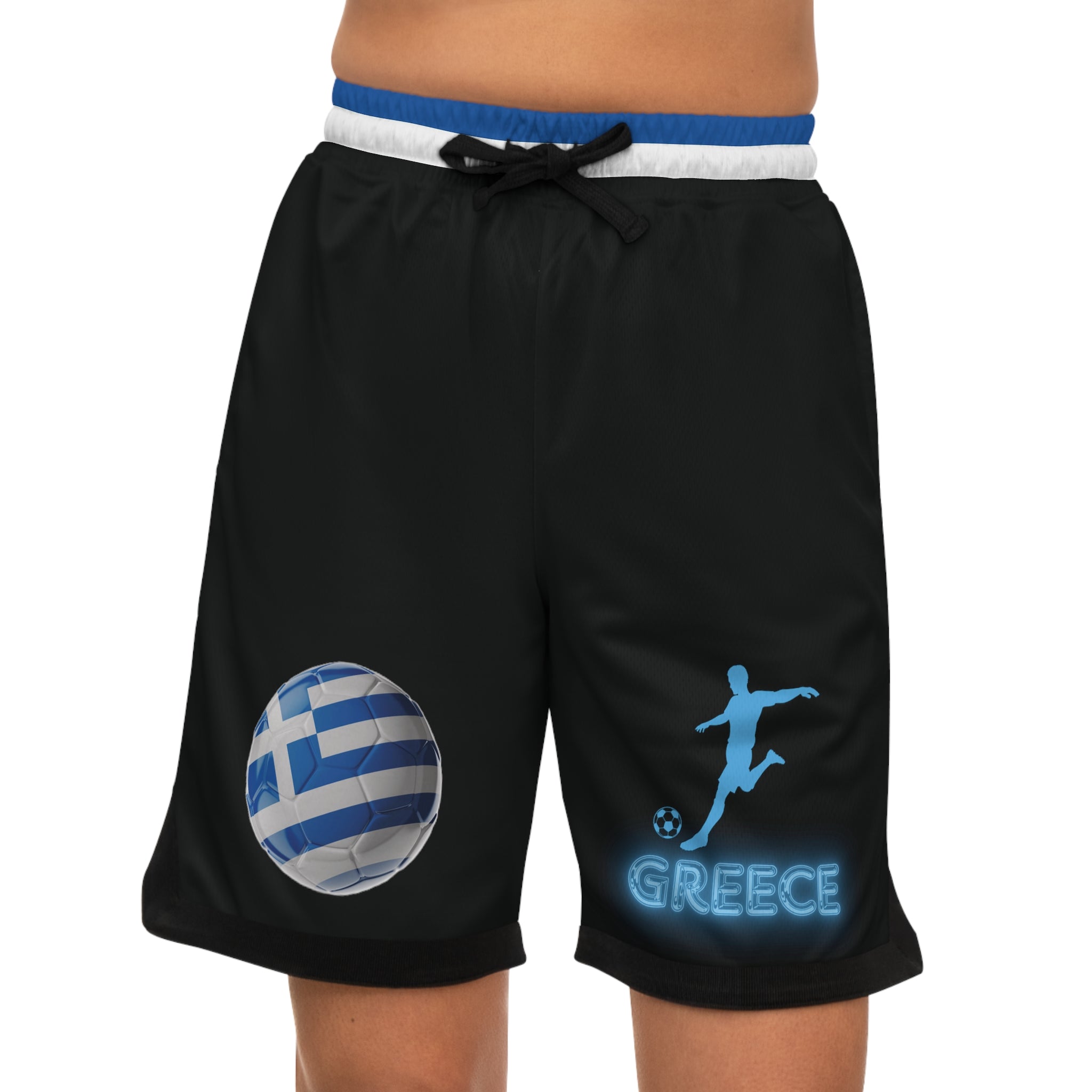 Greece Football Shorts