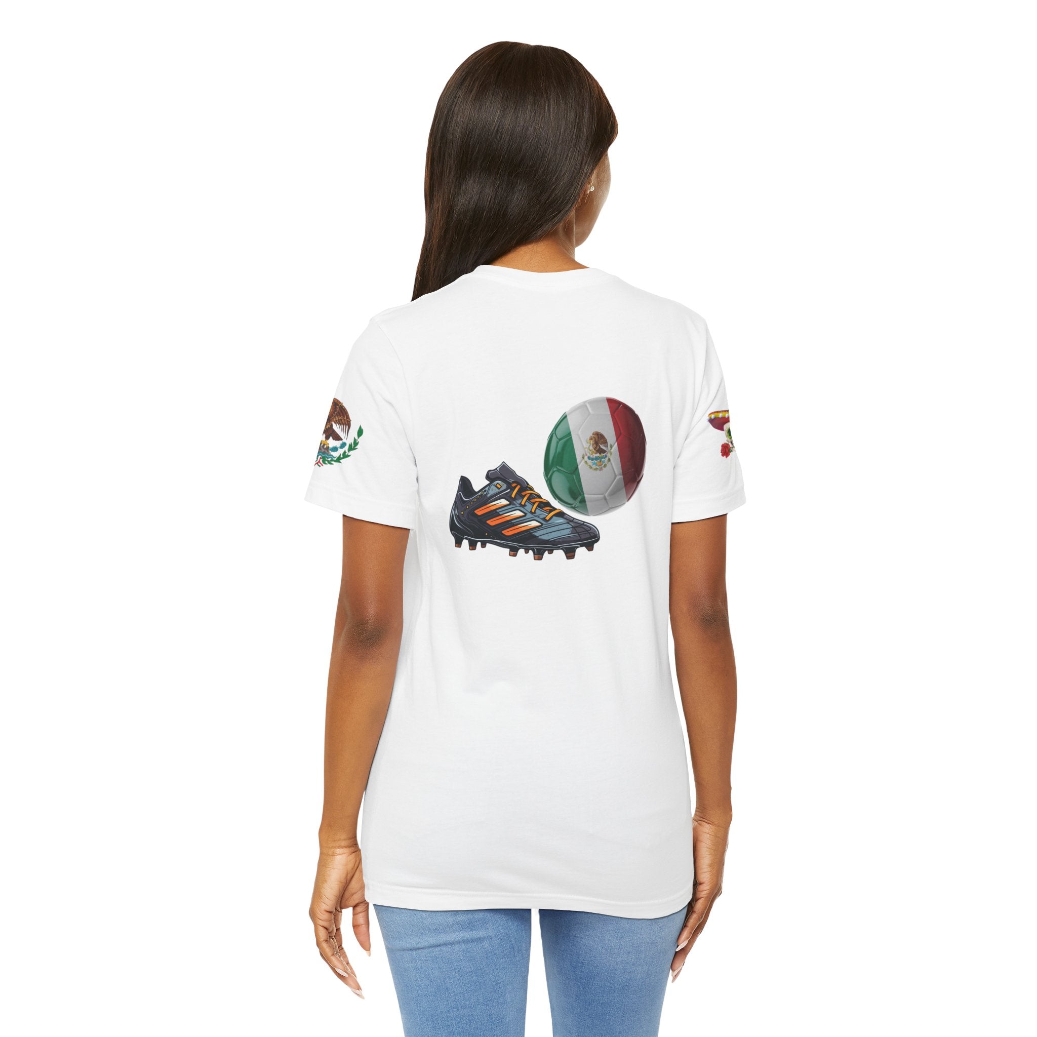 Mexico Zipper Football Tee