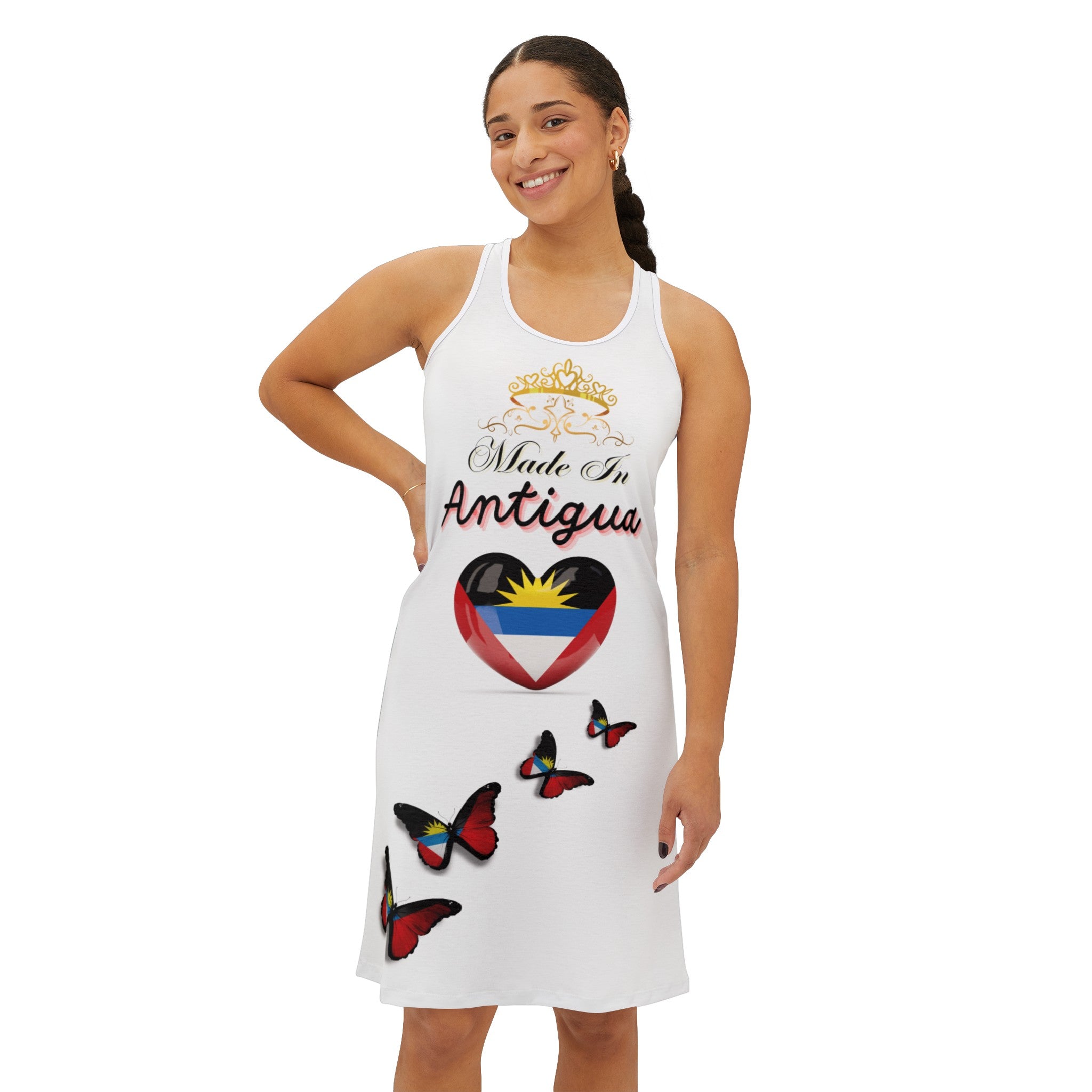 Antigua And Barbuda Racerback Dress