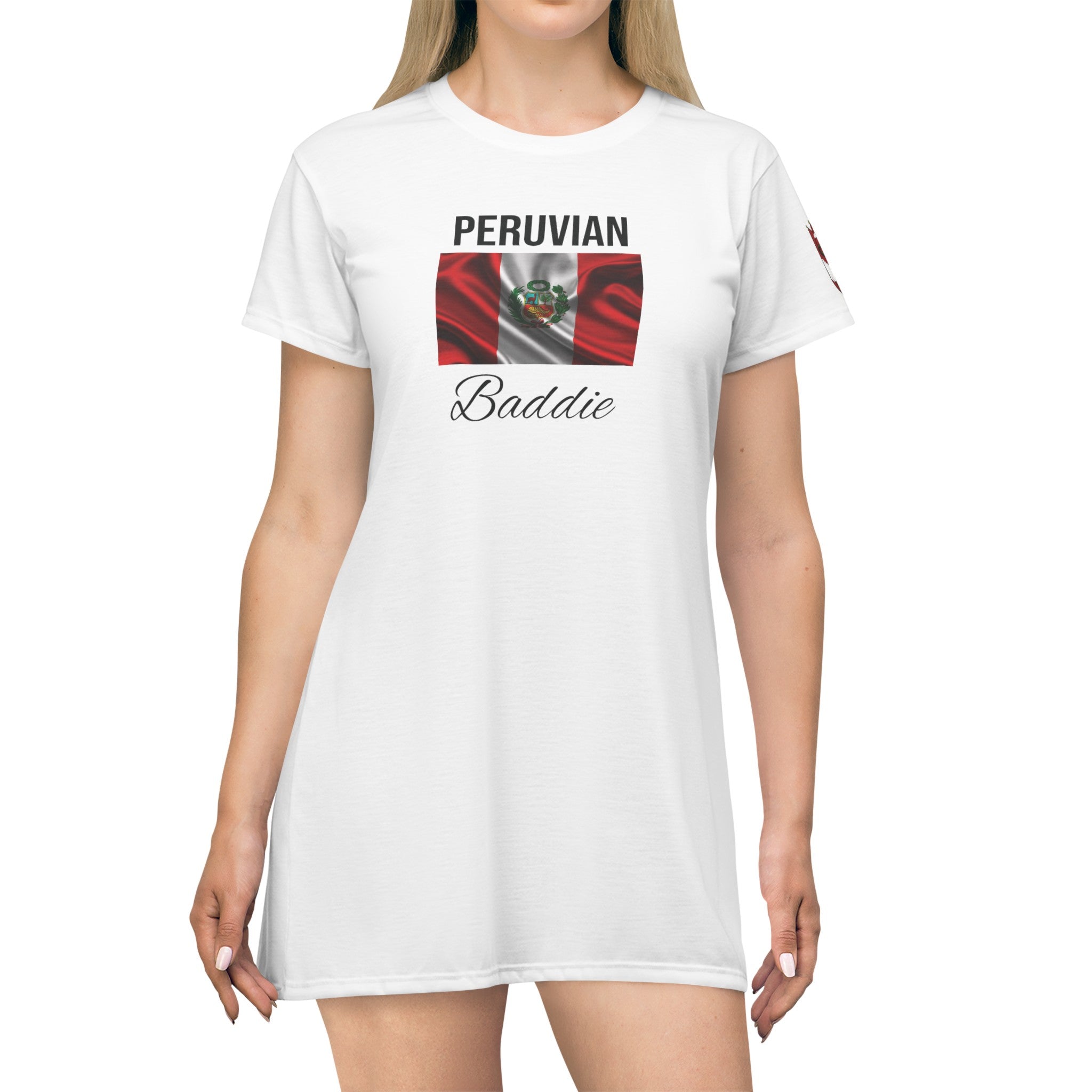 Peru Baddie T-Shirt Dress