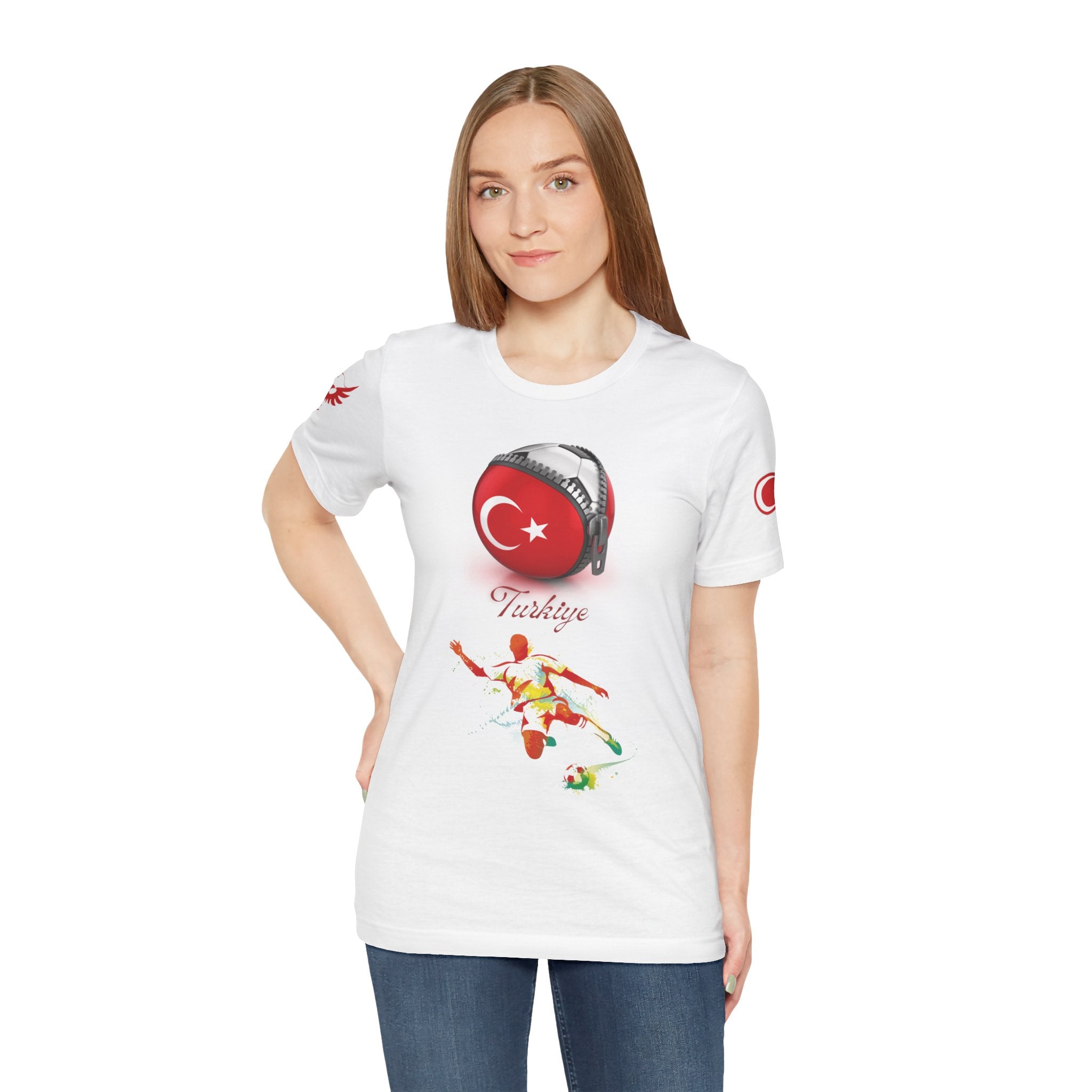 Turkey Zipper Football Tee