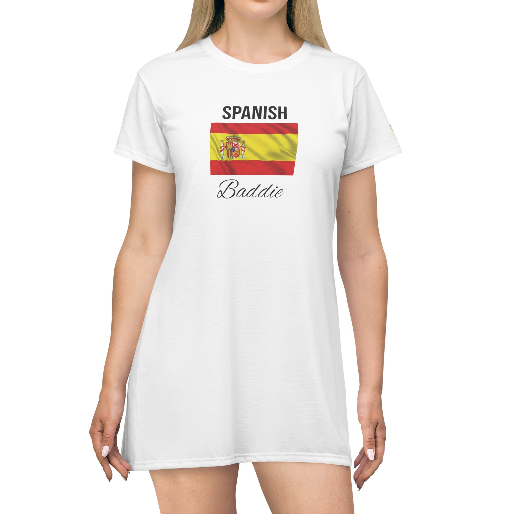 Spain Baddie T-Shirt Dress