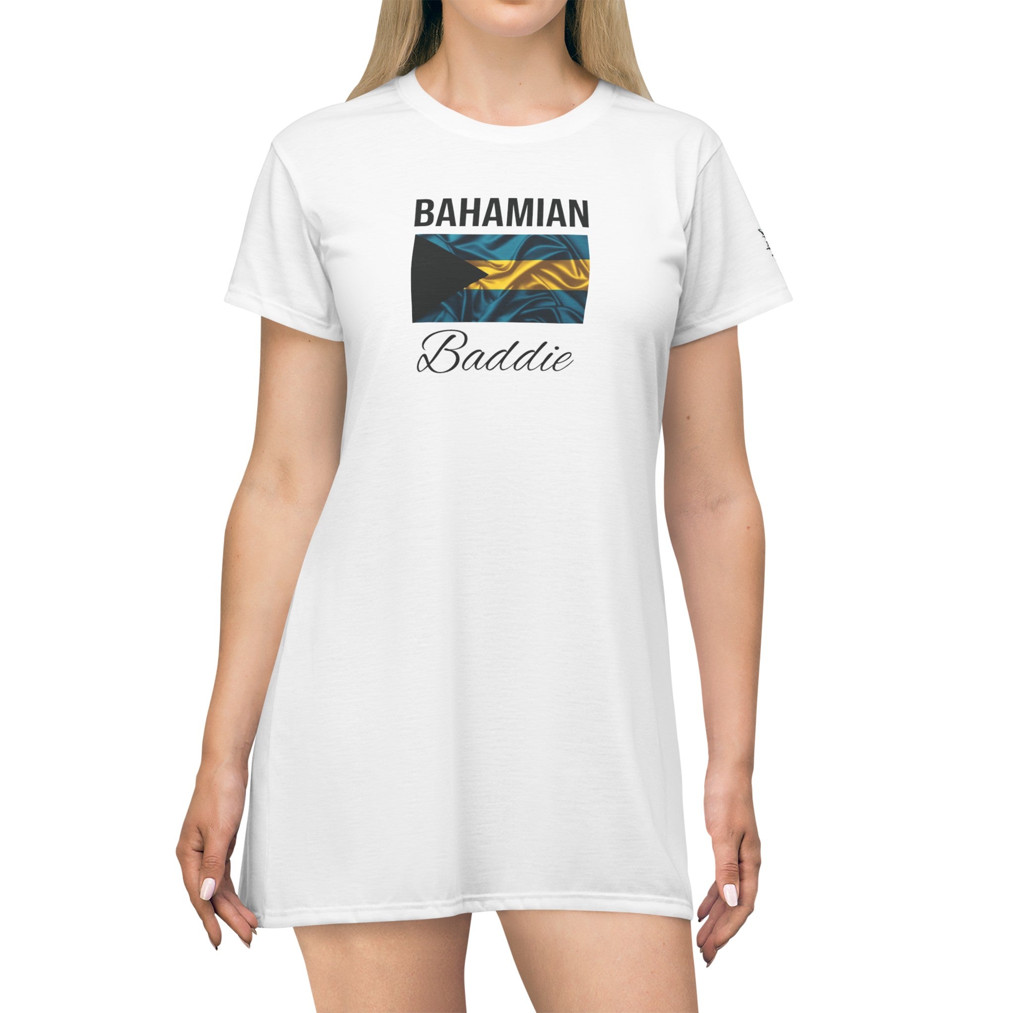 Bahamas Baddie T-Shirt Dress