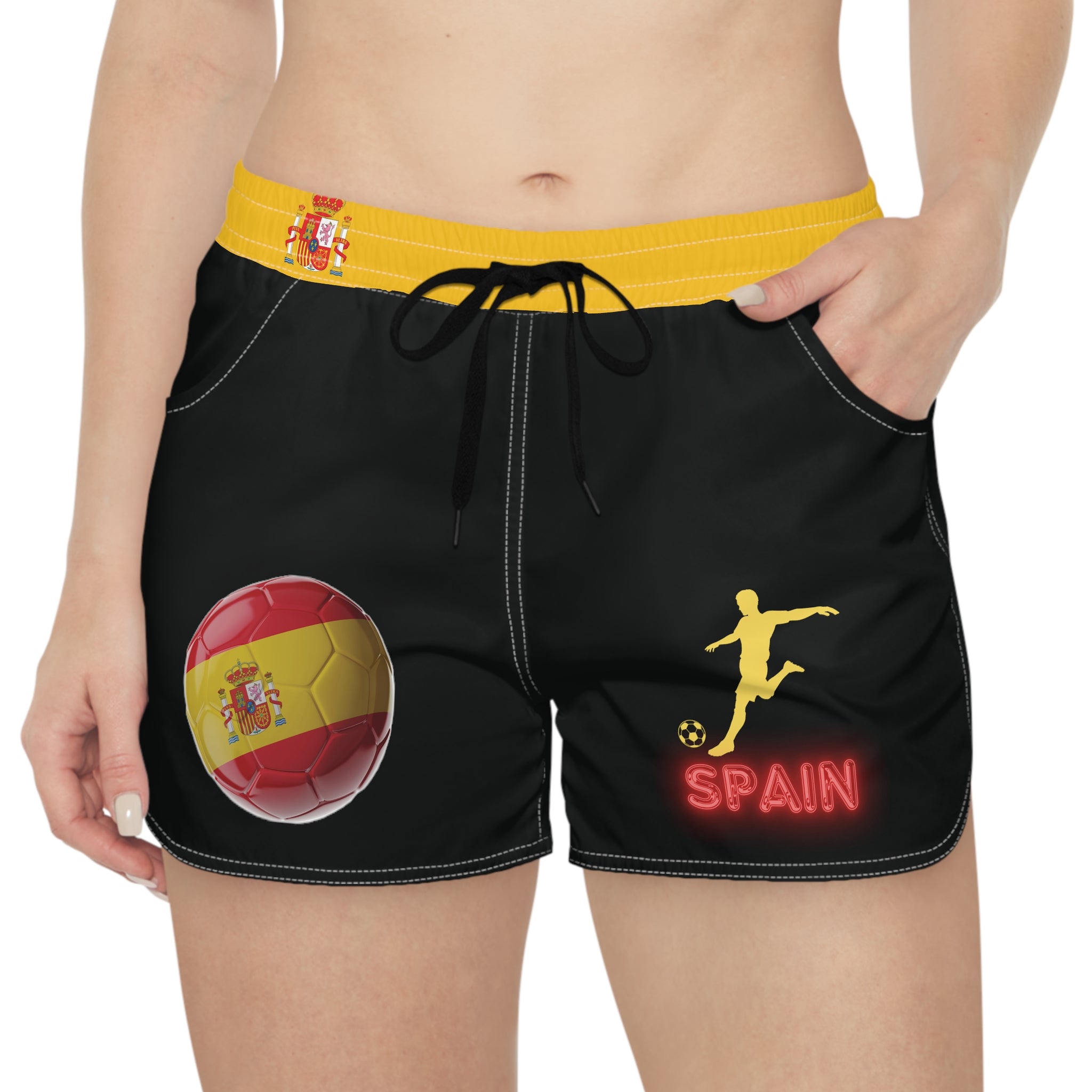 Spain Women's Football Shorts