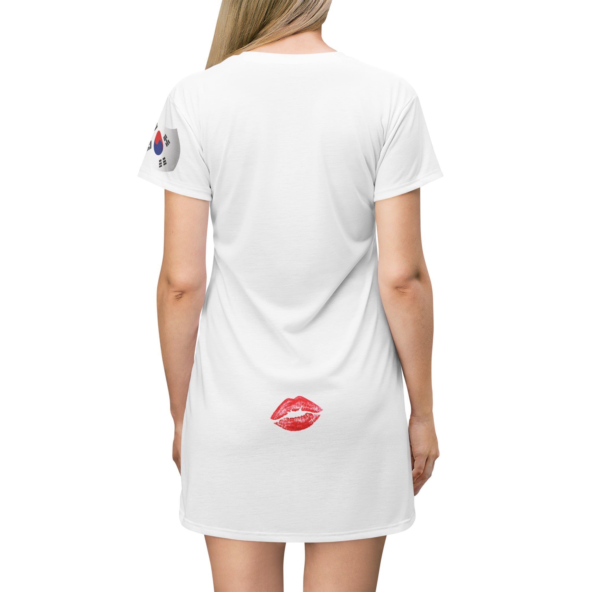 Korea Baddie T-Shirt Dress