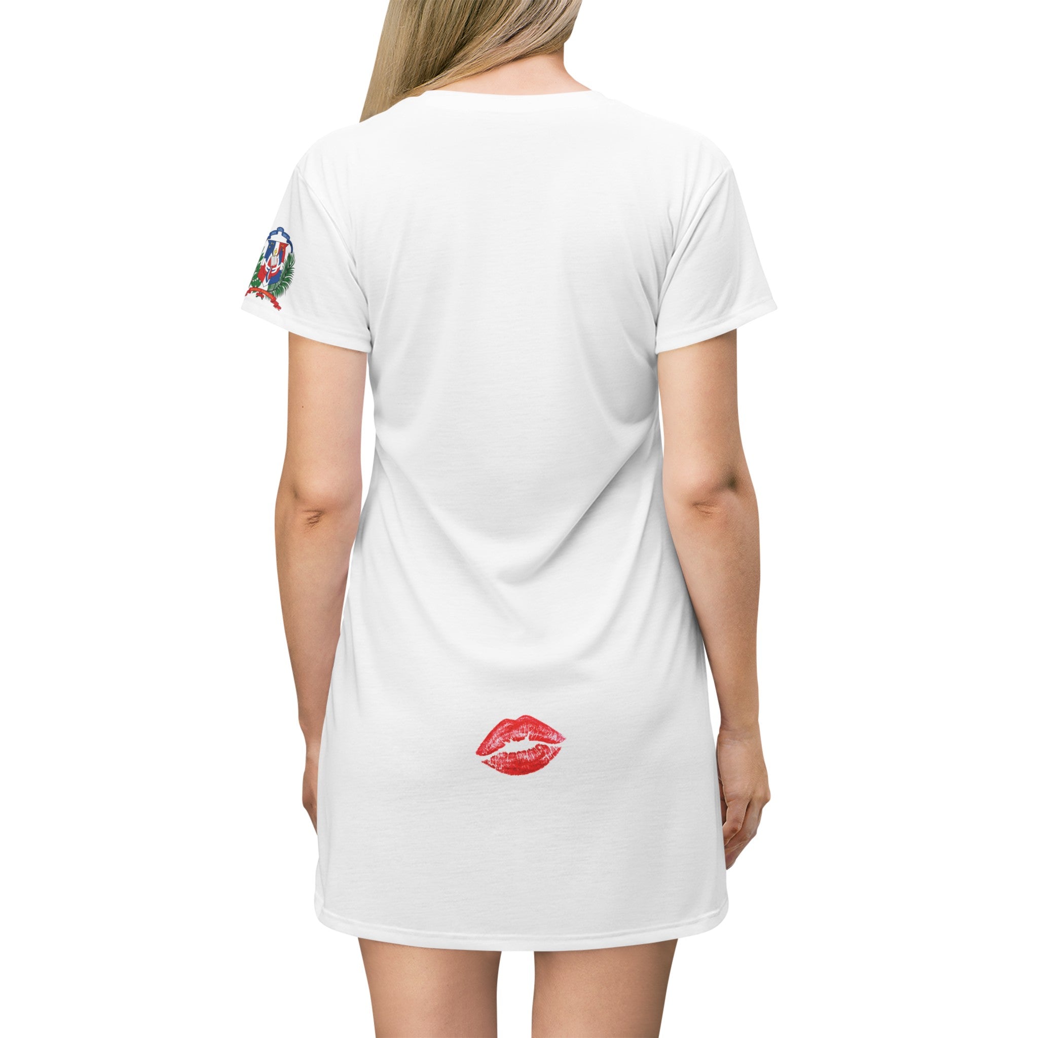 Dominican Republic Baddie T-Shirt Dress