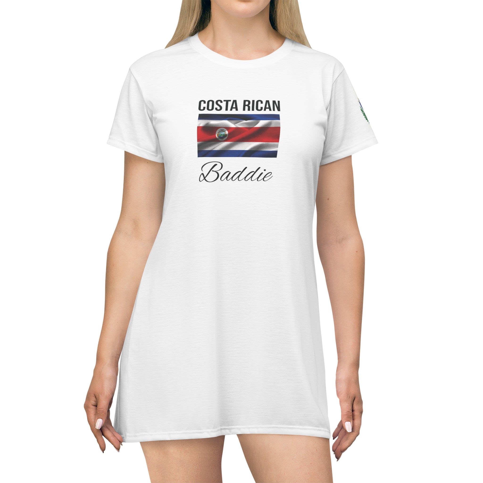 Costa Rica Baddie T-Shirt Dress