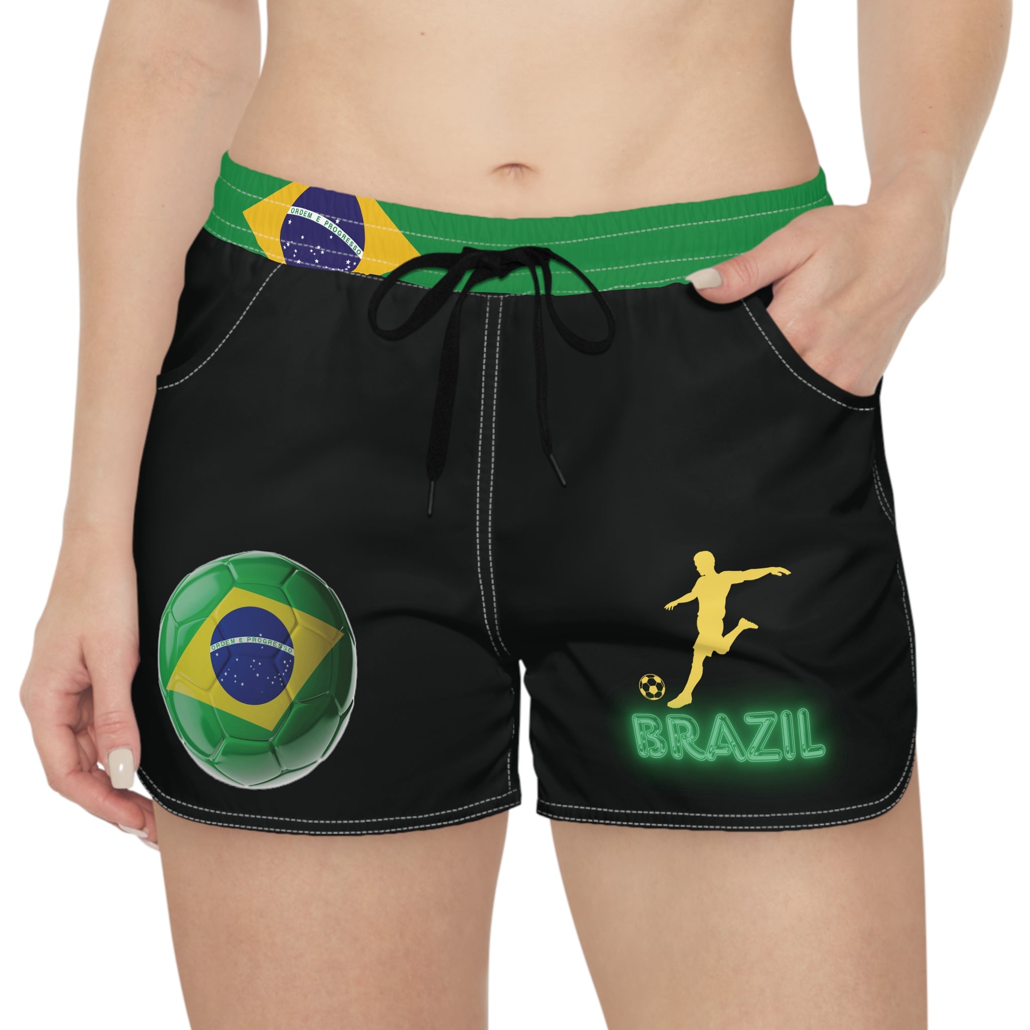 Brazil Women's Football Shorts