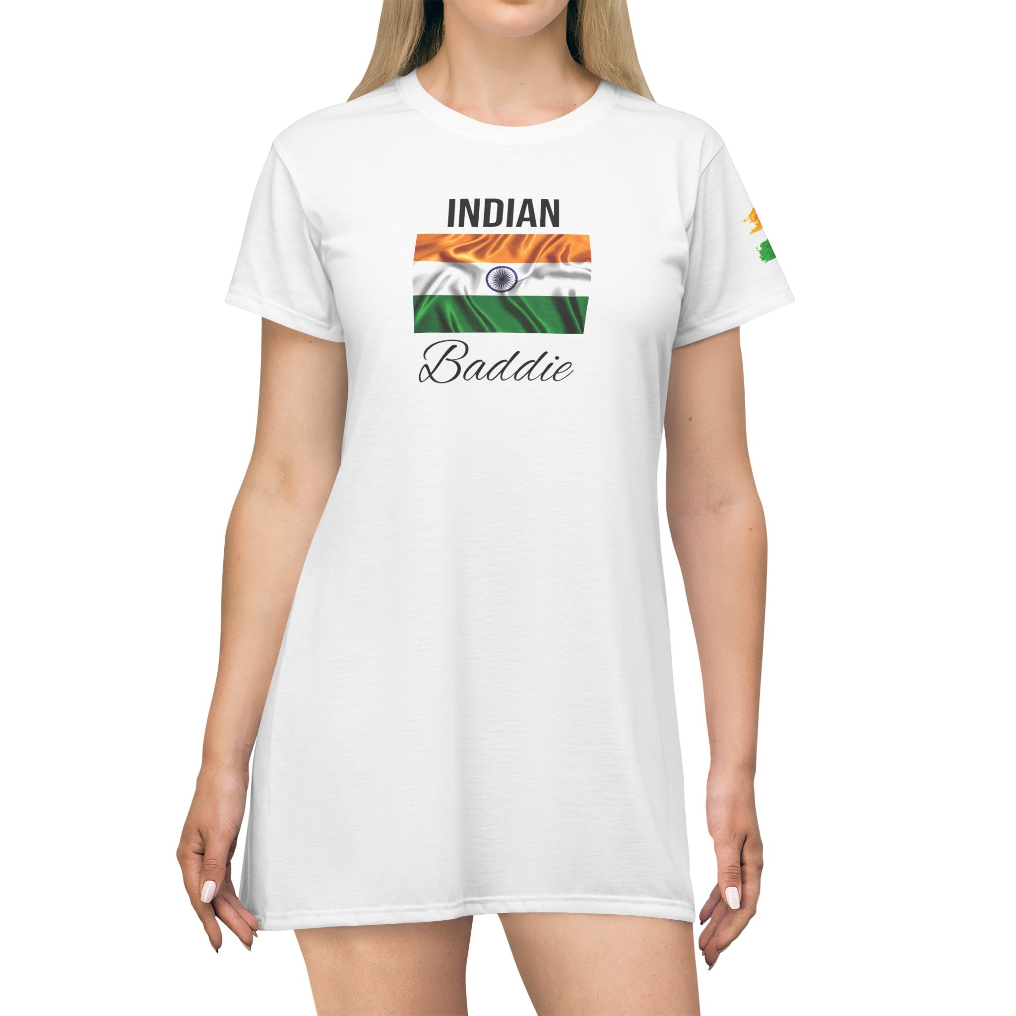 India Baddie T-Shirt Dress