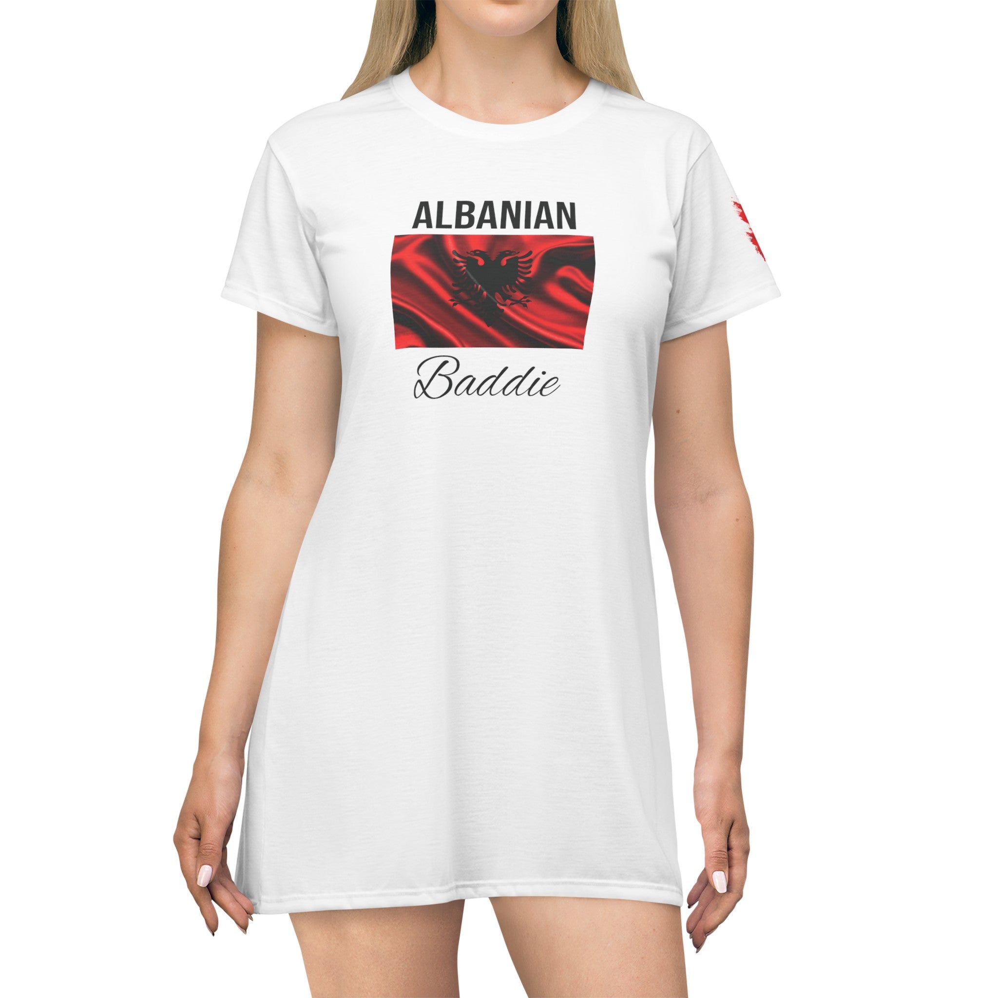 Albania Baddie T-Shirt Dress