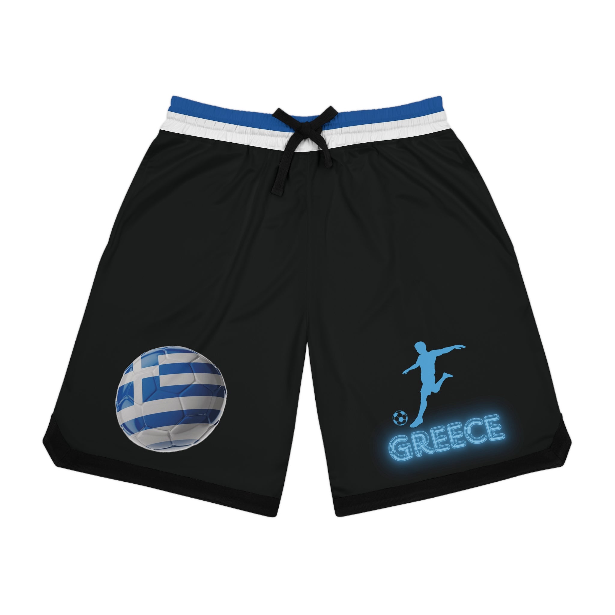 Greece Football Shorts