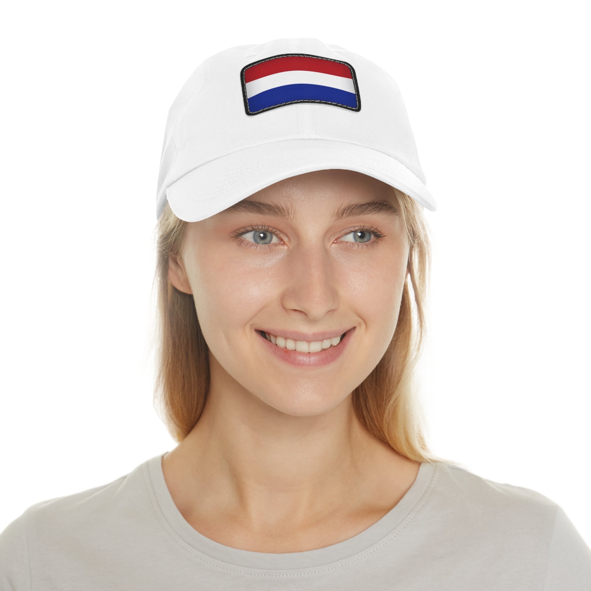 Netherlands Hat with Leather Patch