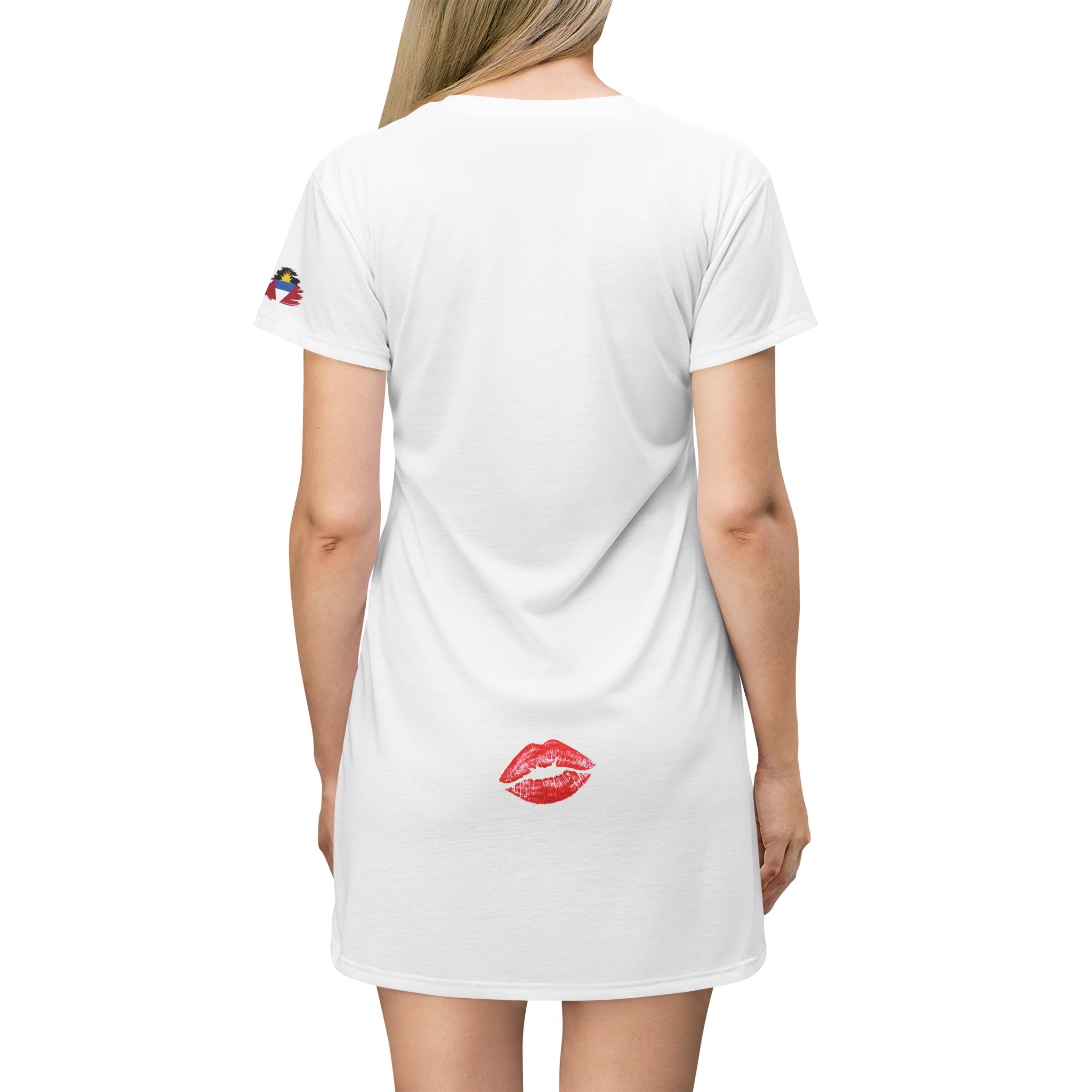 Antigua And Barbuda Baddie T-Shirt Dress