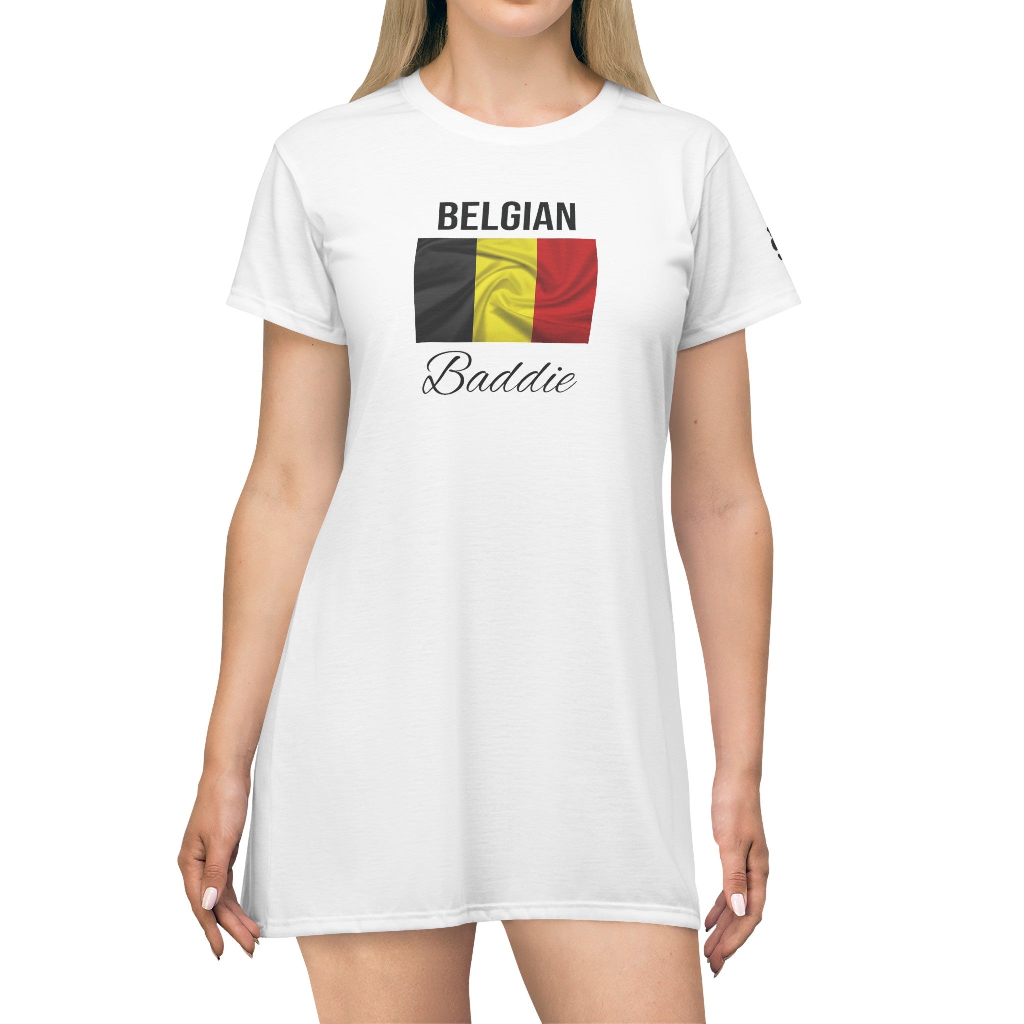 Belgium Baddie T-Shirt Dress