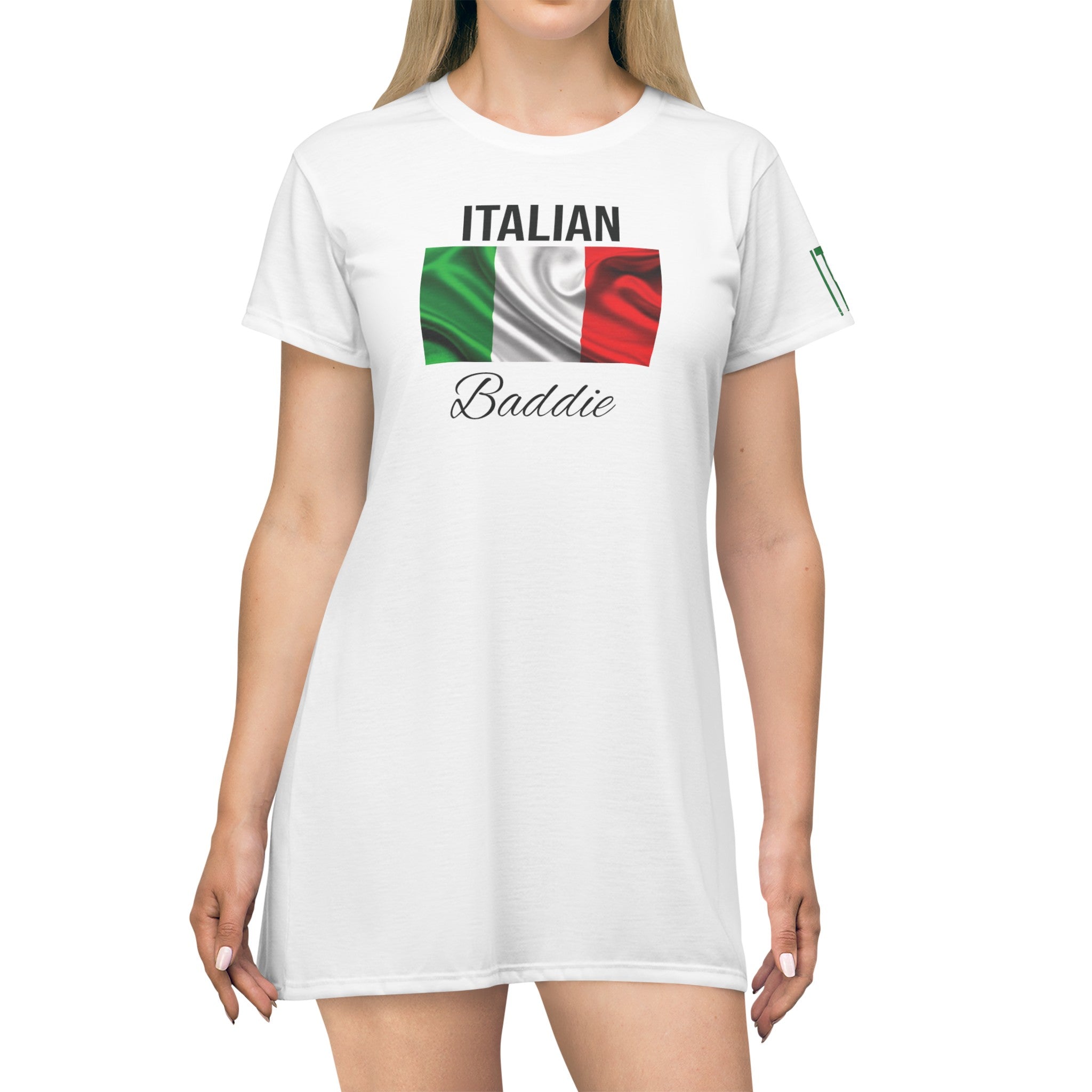 Italy Baddie T-Shirt Dress