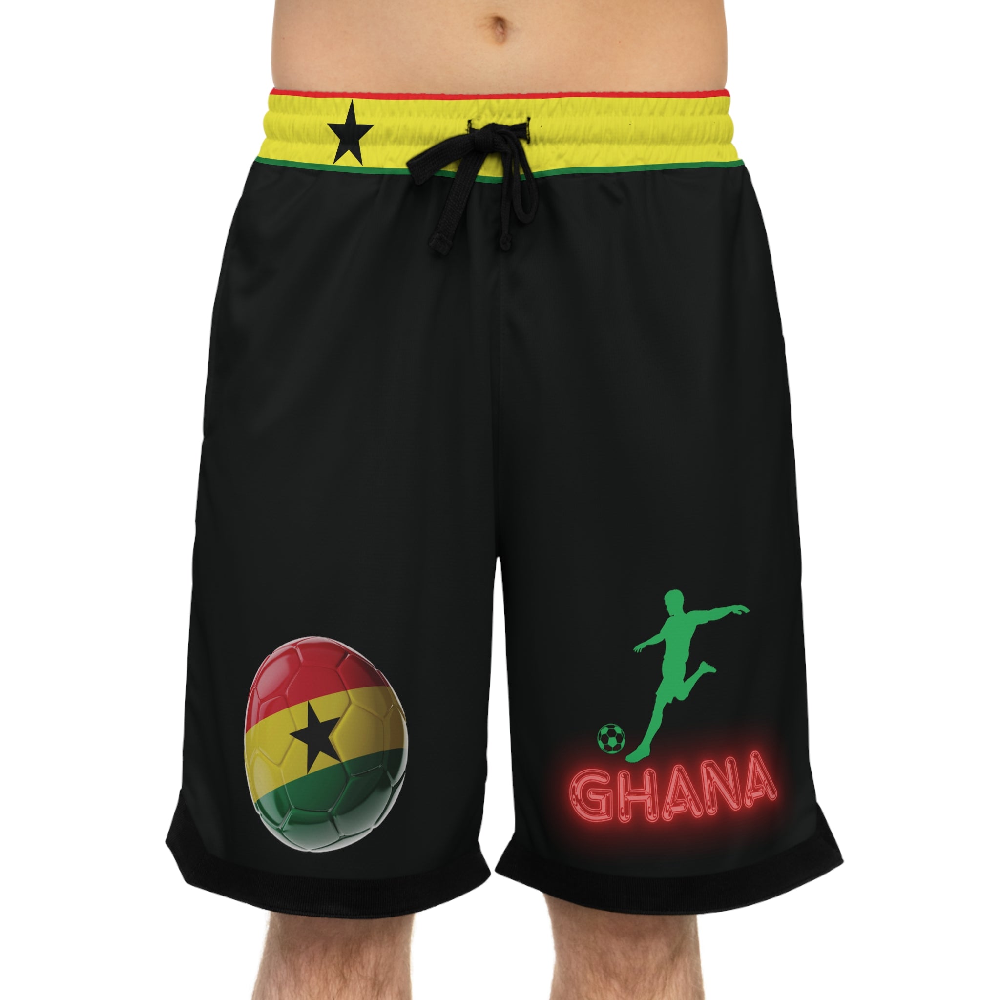 Ghana Football Shorts