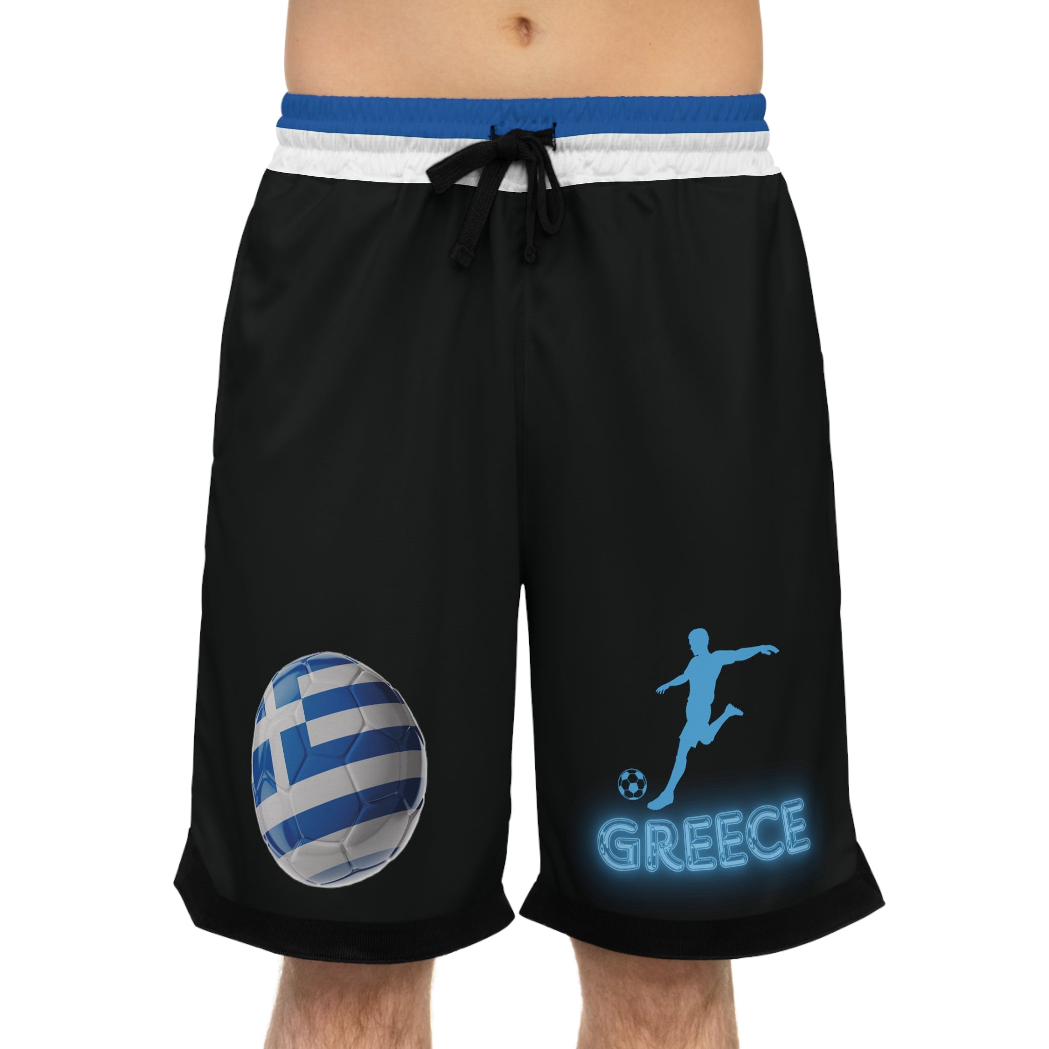 Greece Football Shorts