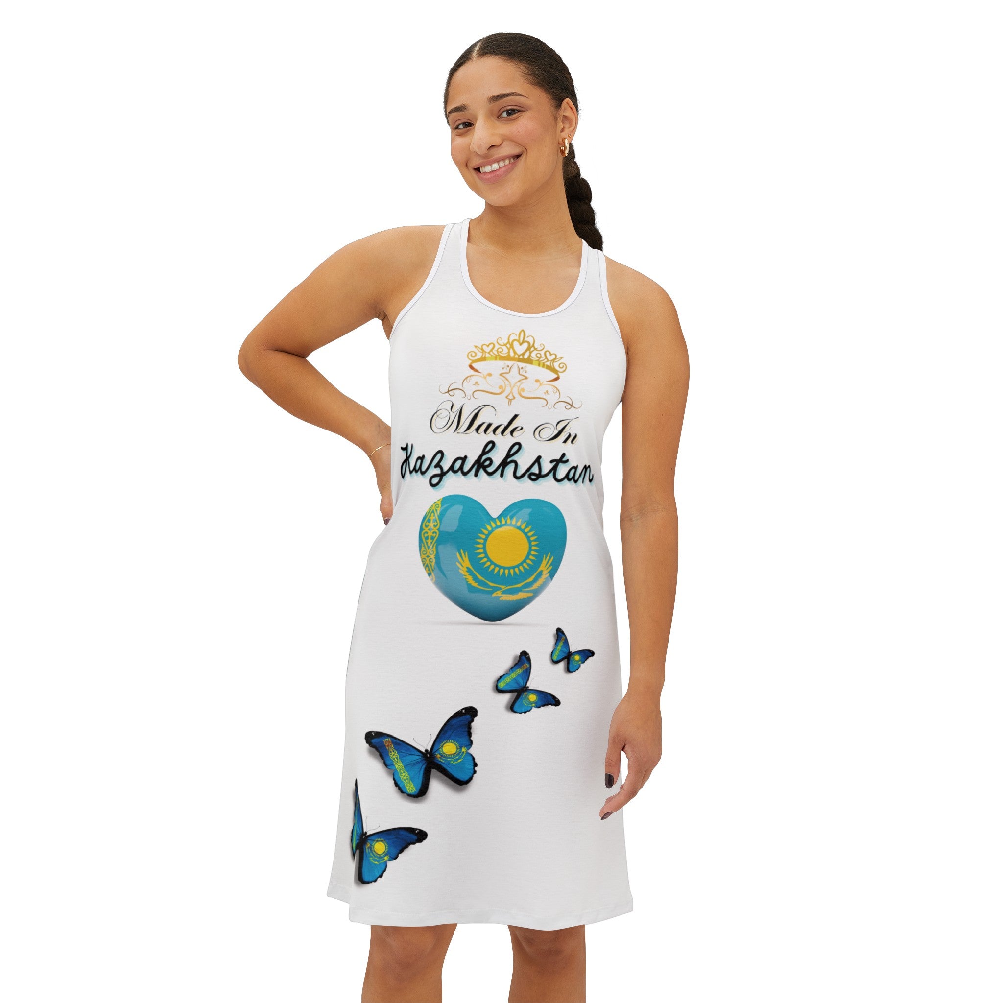 Kazakhstan Racerback Dress