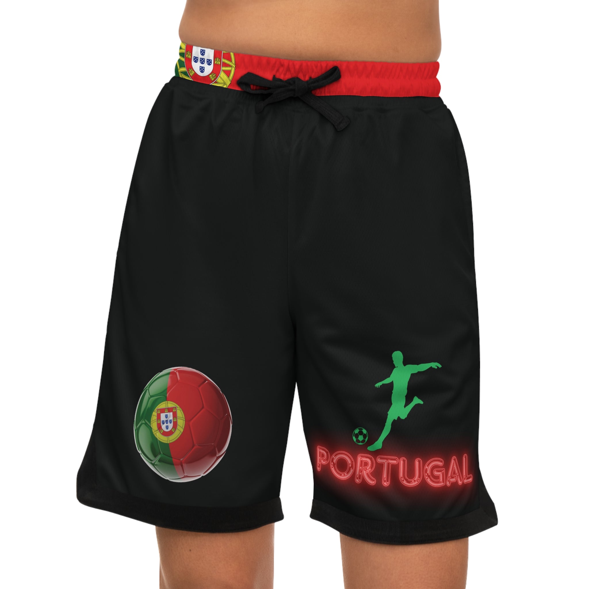 Portugal Football Shorts