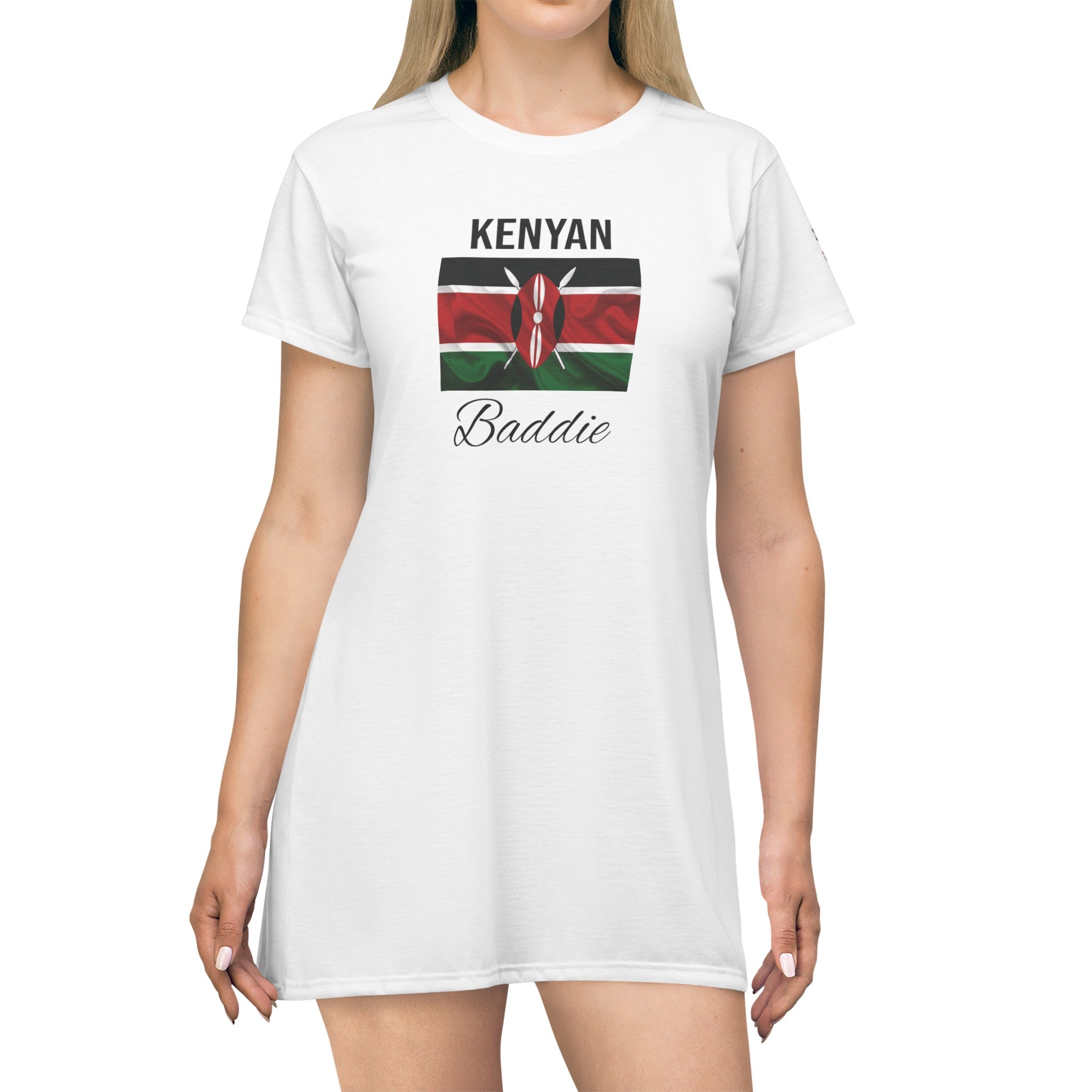 Kenya Baddie T-Shirt Dress