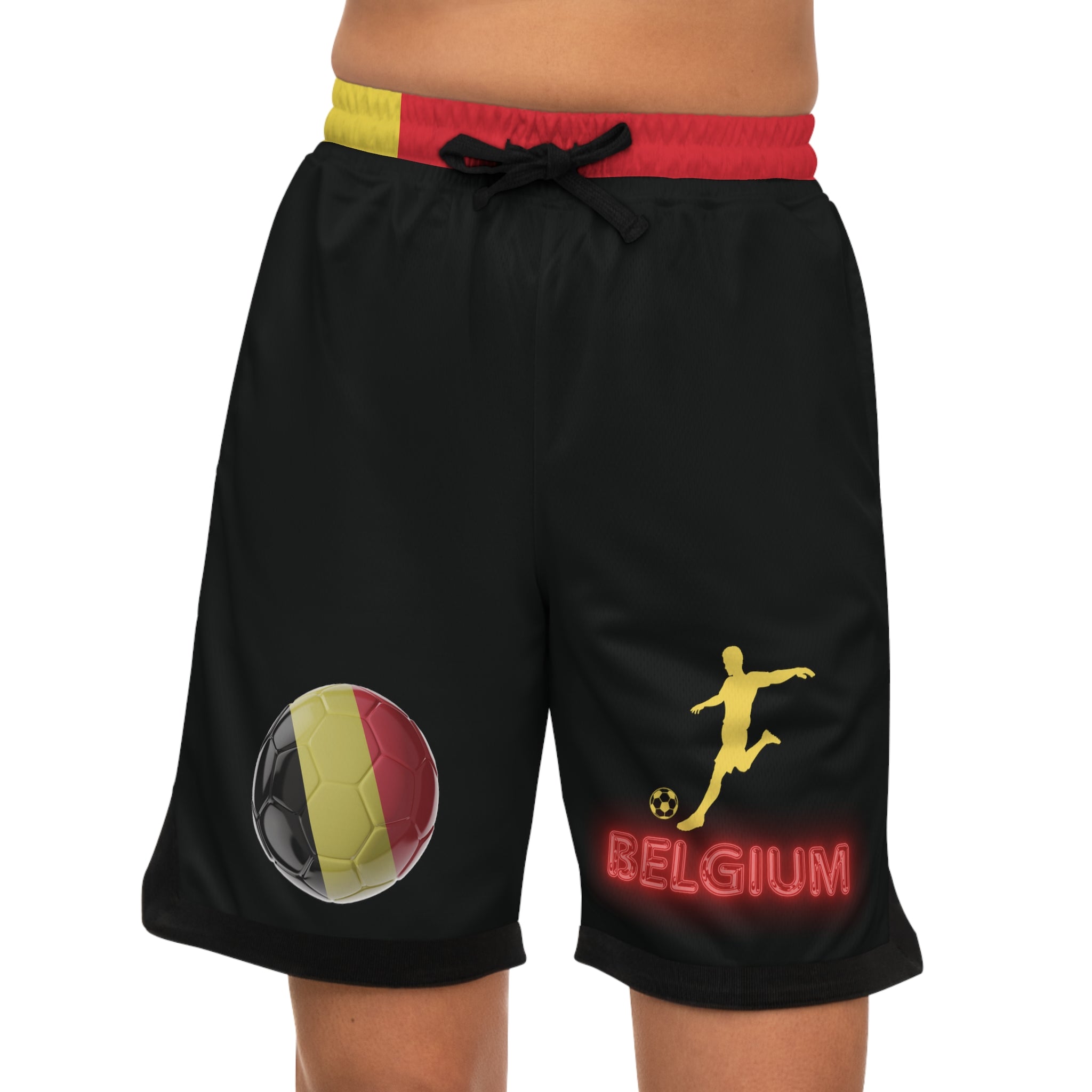 Belgium Football Shorts