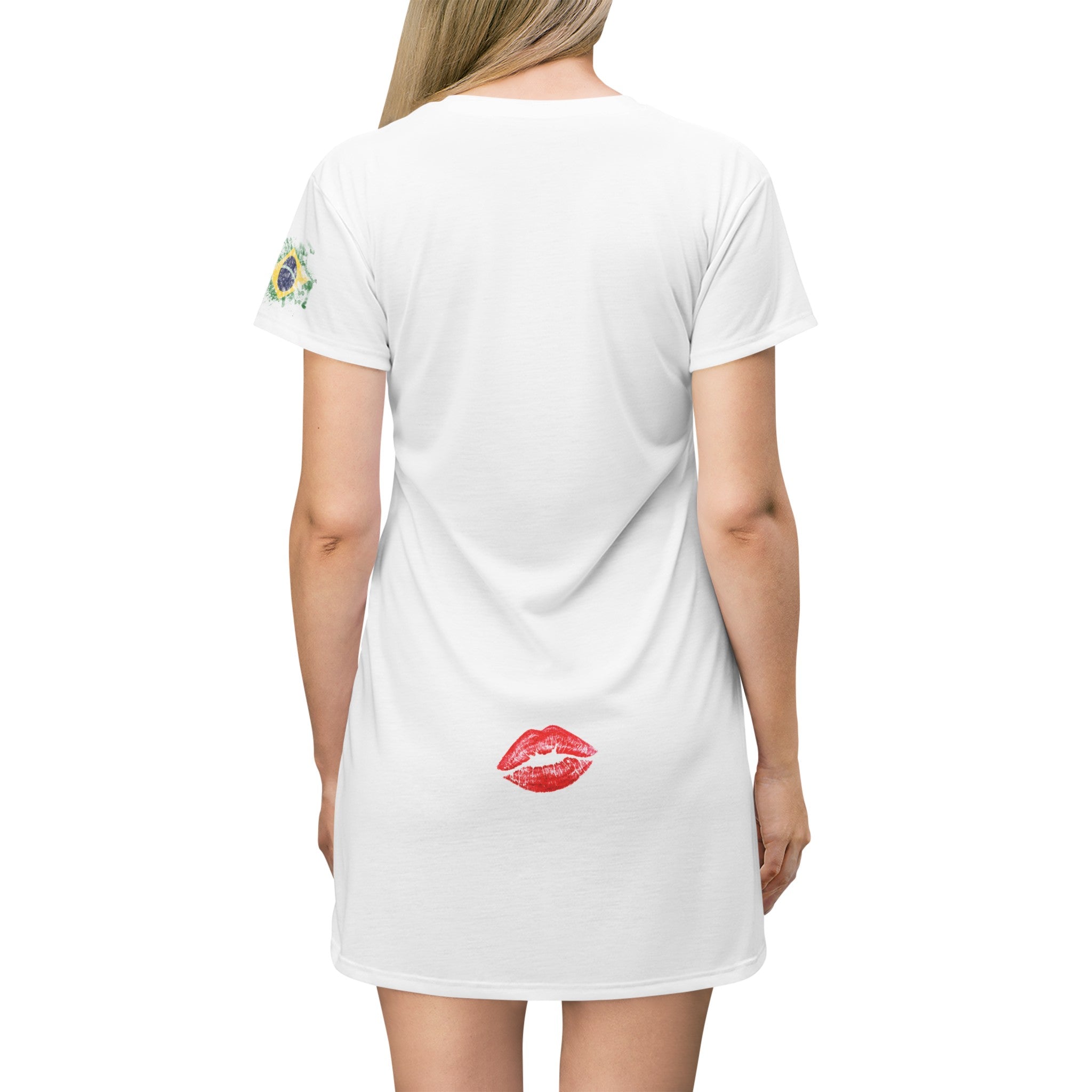 Brazil Baddie T-Shirt Dress