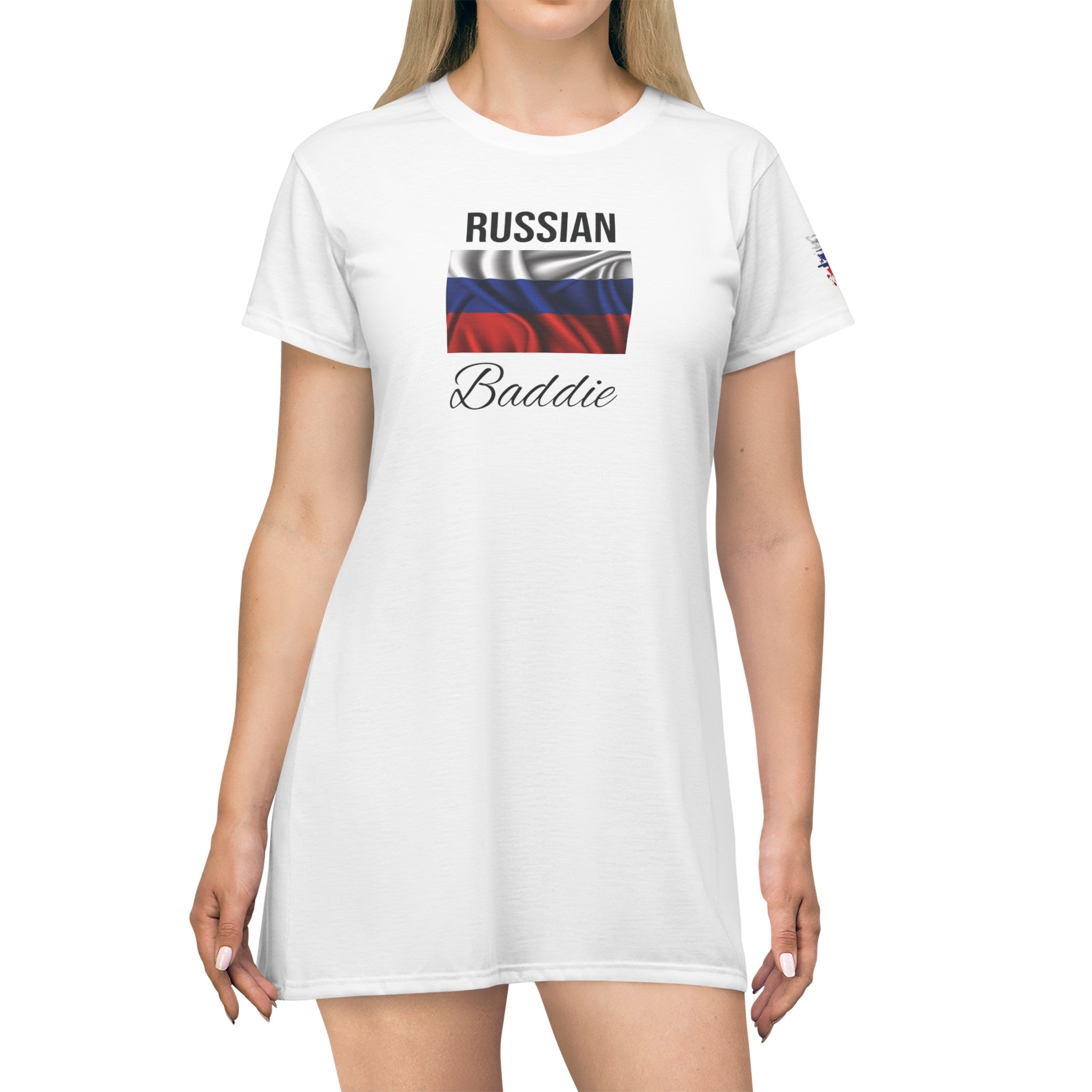 Russia Baddie T-Shirt Dress