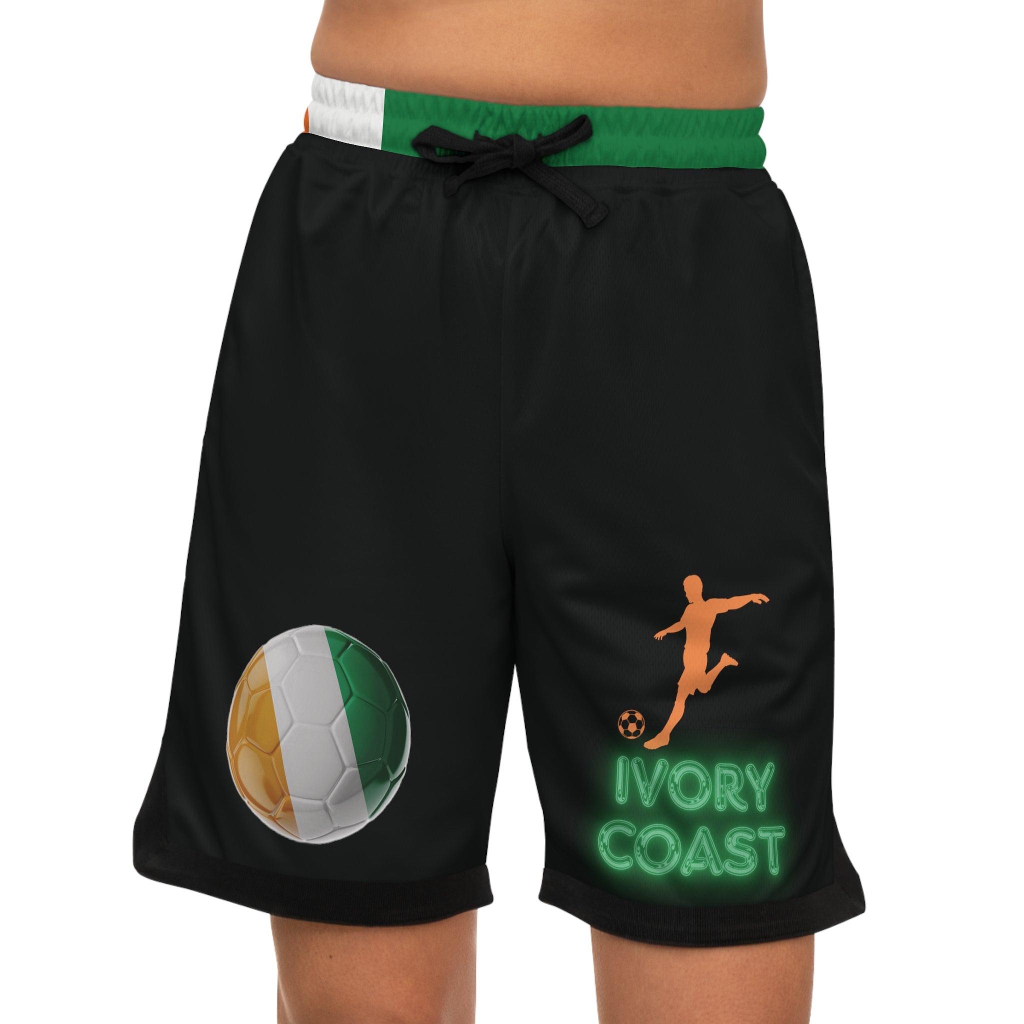 Ivory Coast Football Shorts