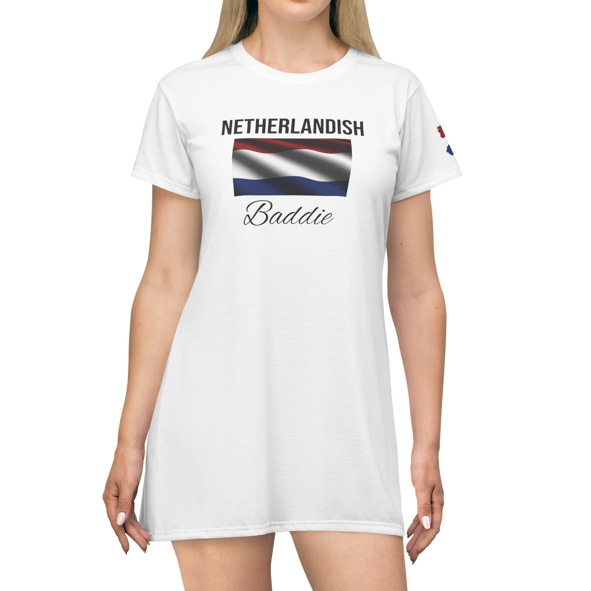 Netherlands Baddie T-Shirt Dress