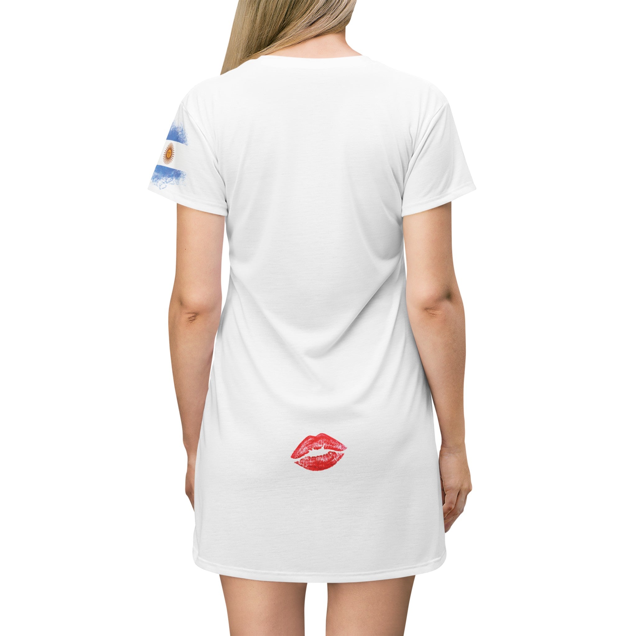 Argentina Baddie T-Shirt Dress