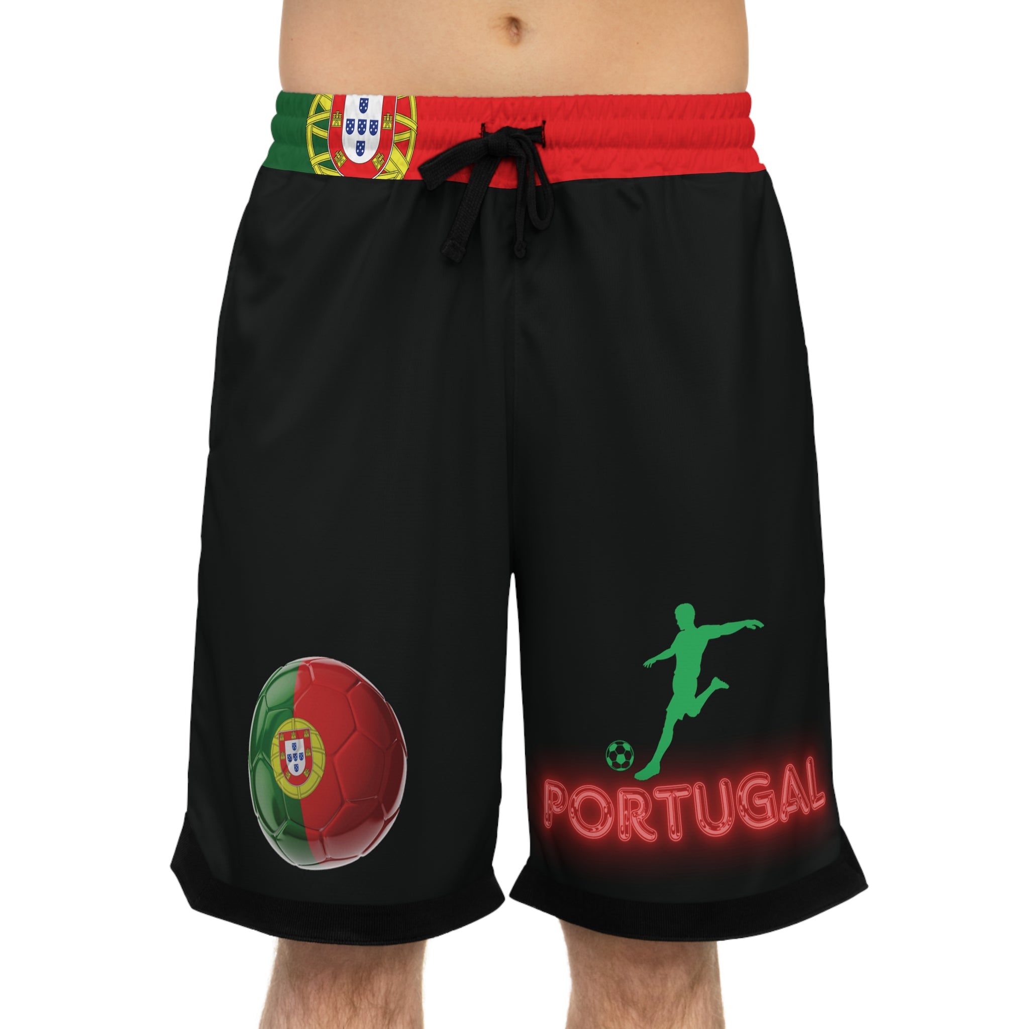 Portugal Football Shorts