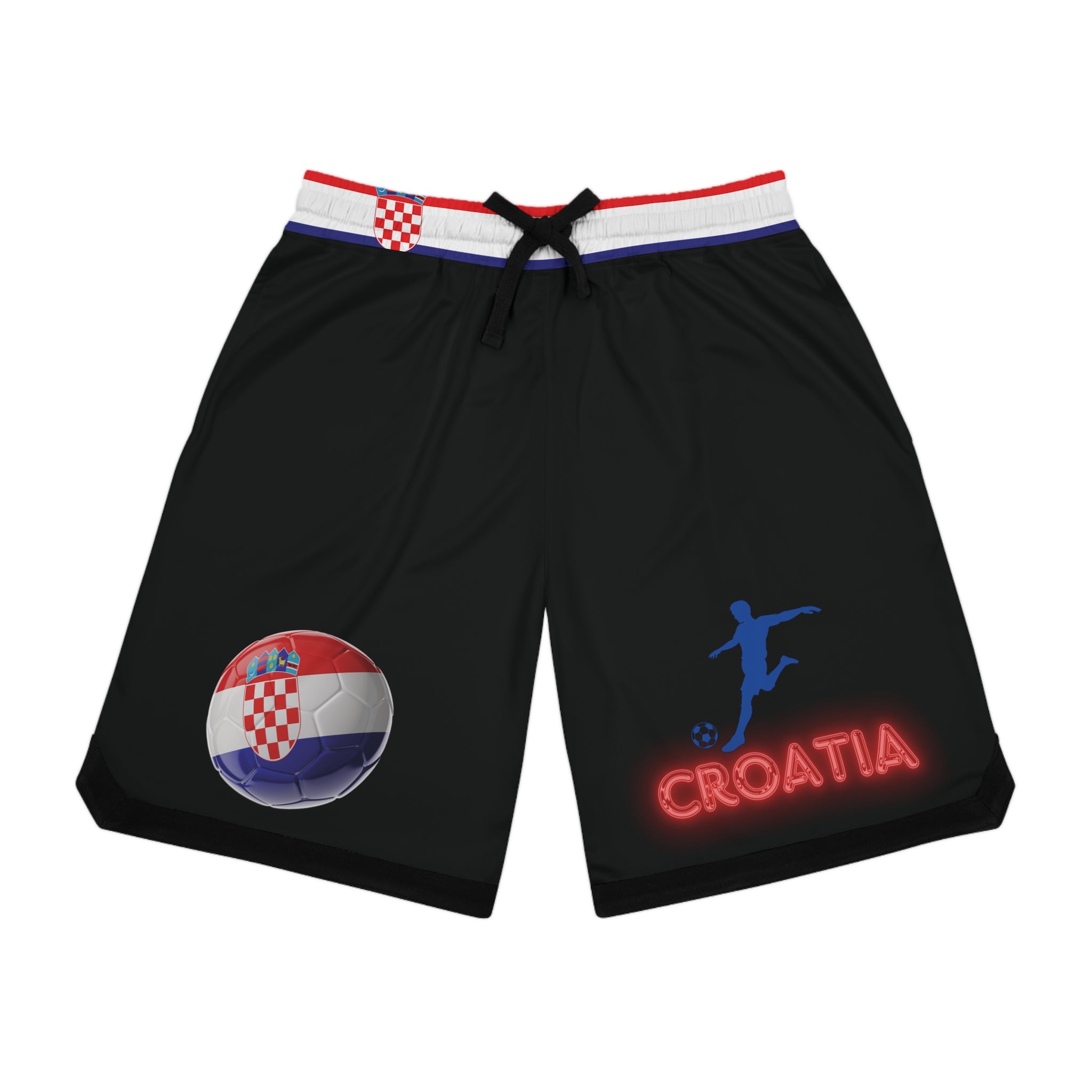 Croatia Football Shorts