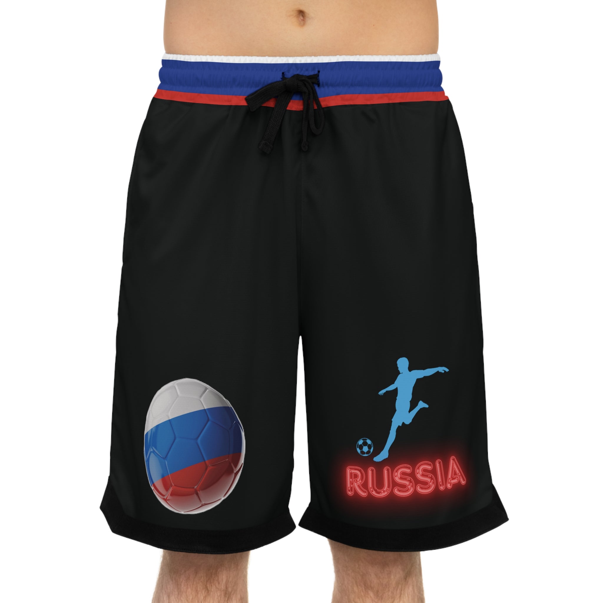 Russia Football Shorts