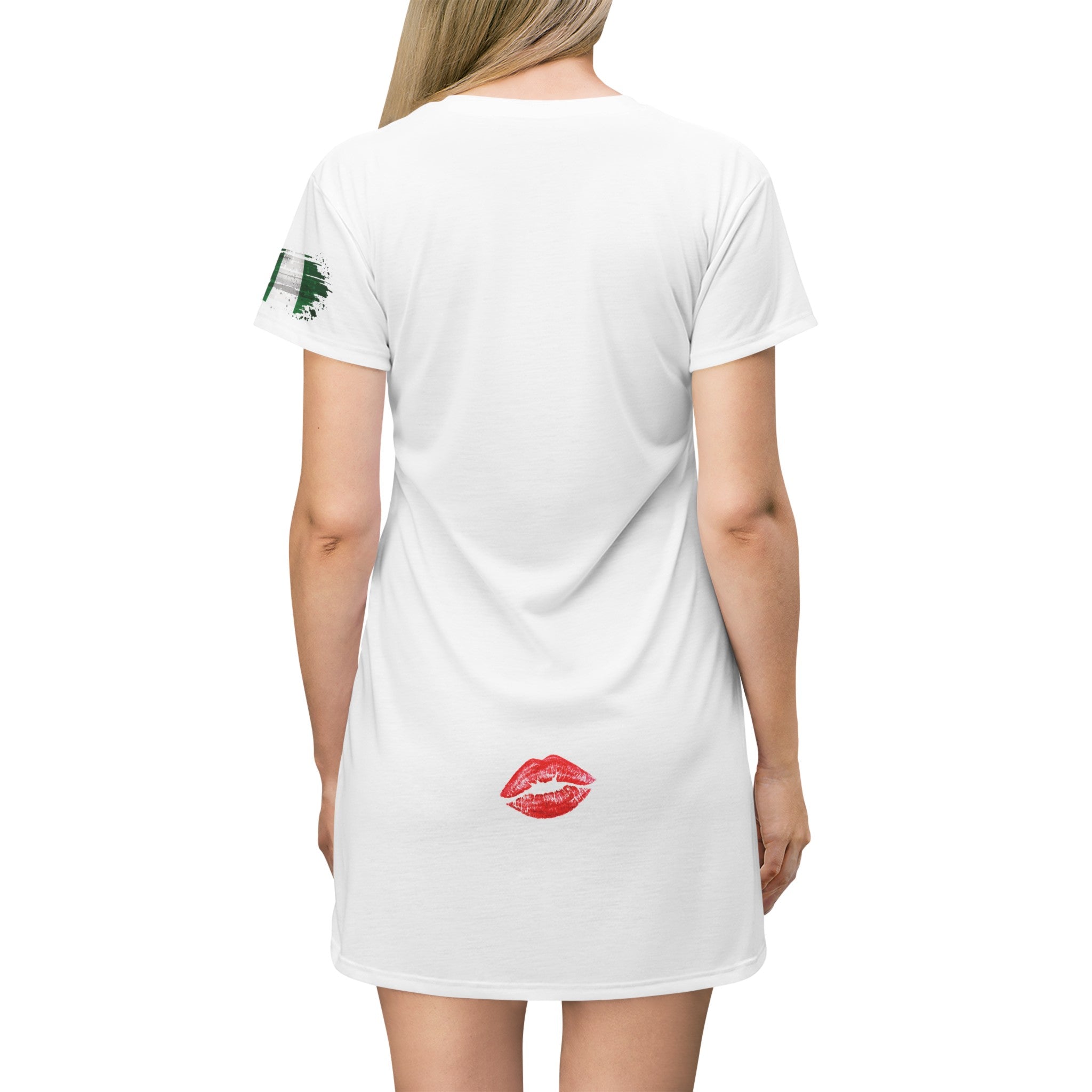 Nigeria Baddie T-Shirt Dress