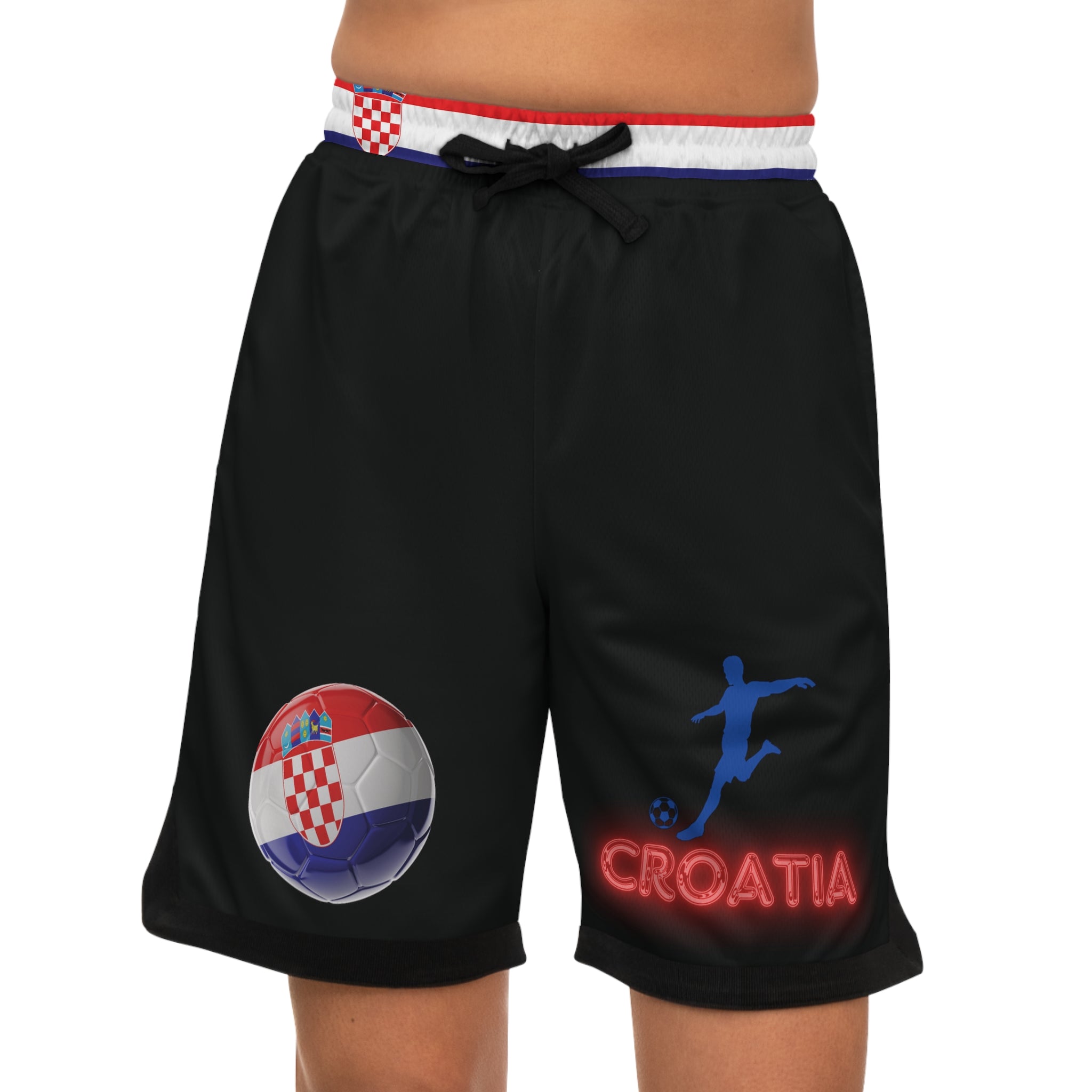 Croatia Football Shorts