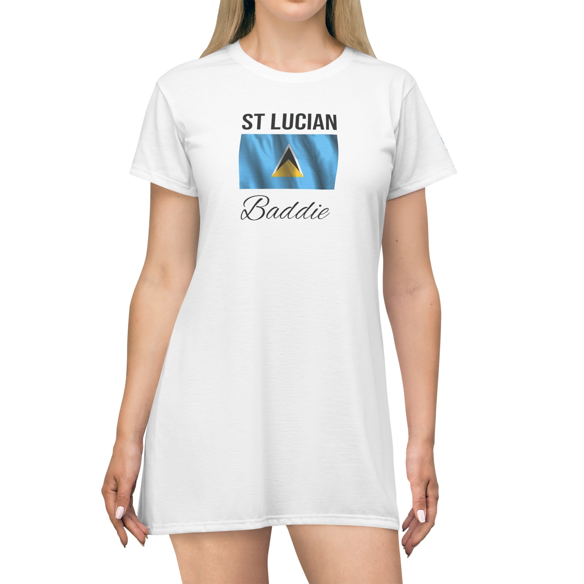 St Lucia Baddie T-Shirt Dress