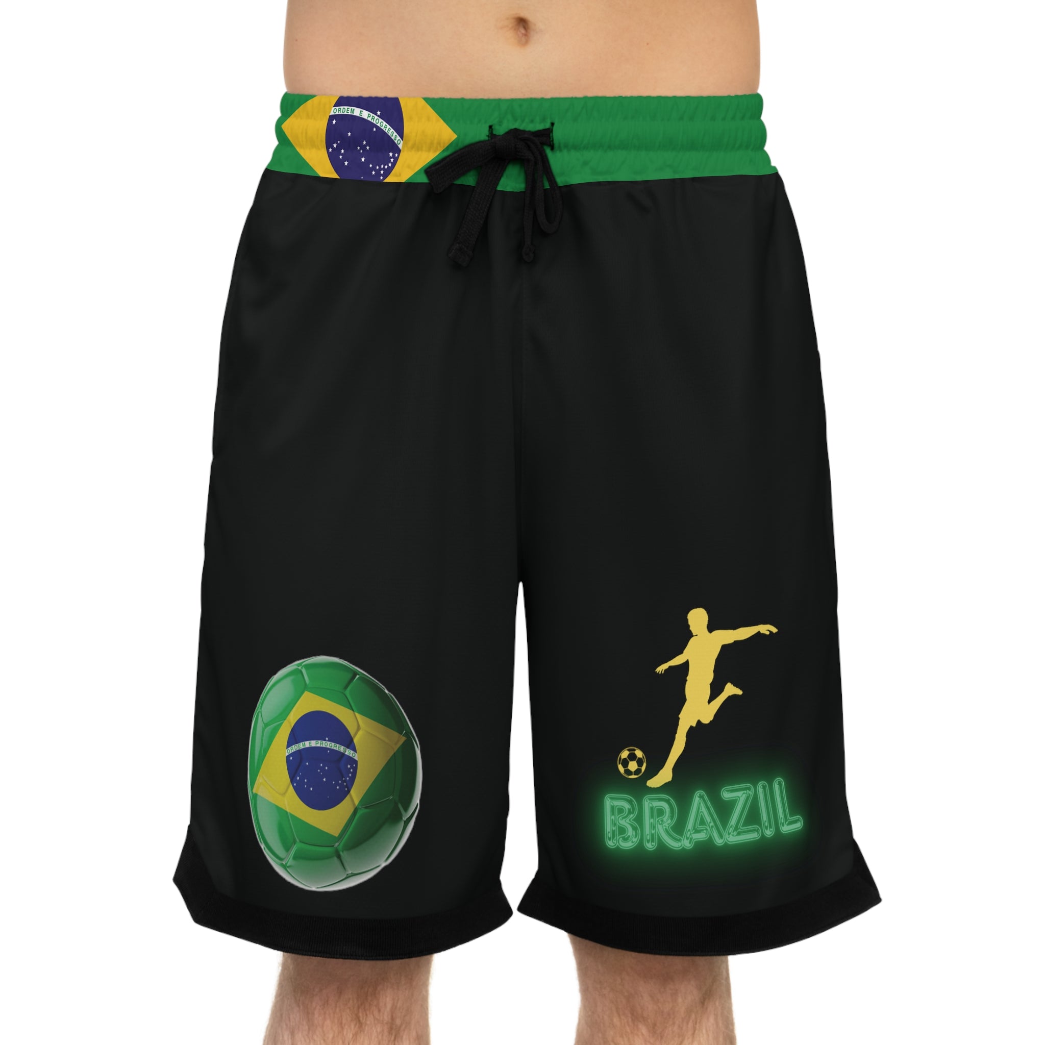 Brazil Football Shorts