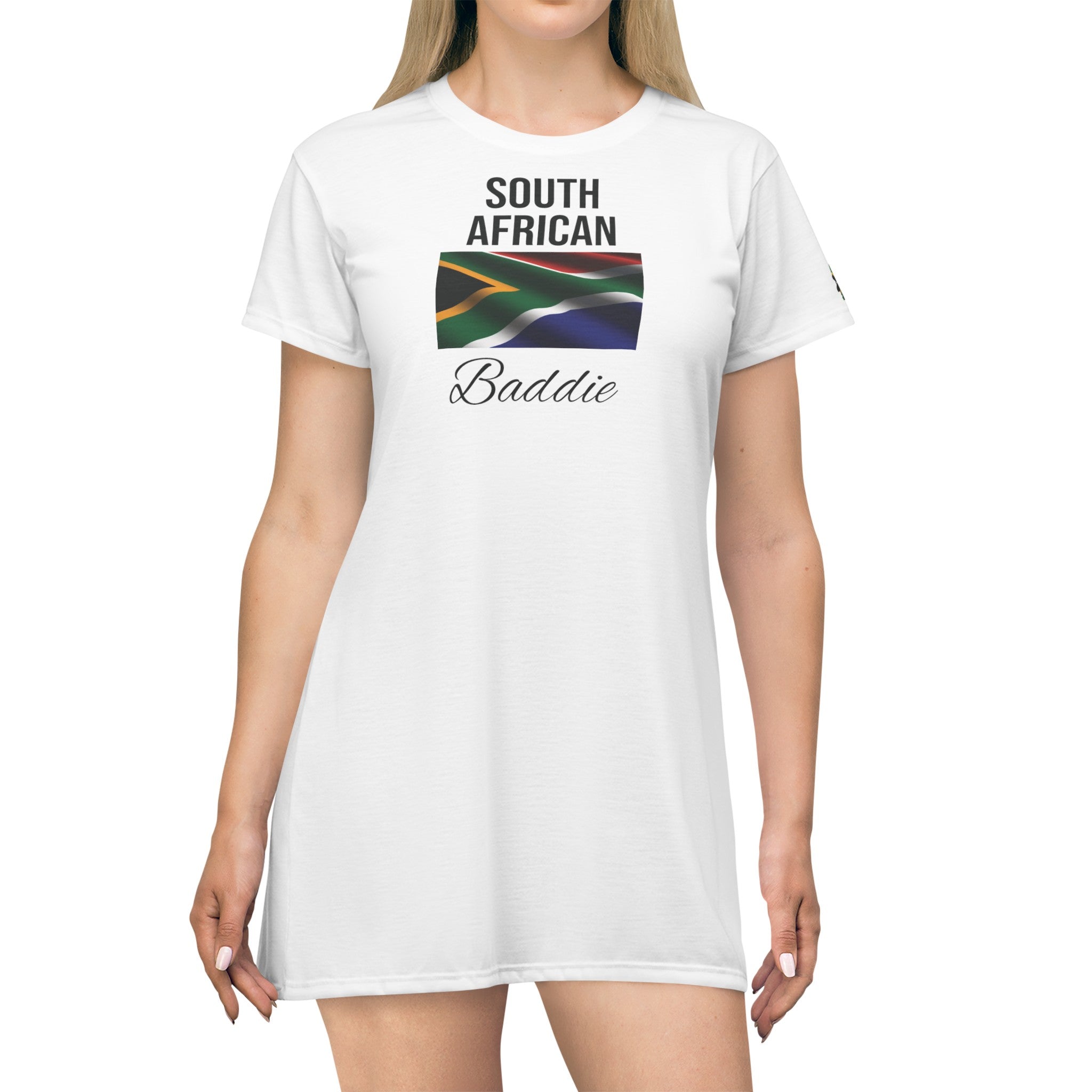 South Africa Baddie T-Shirt Dress