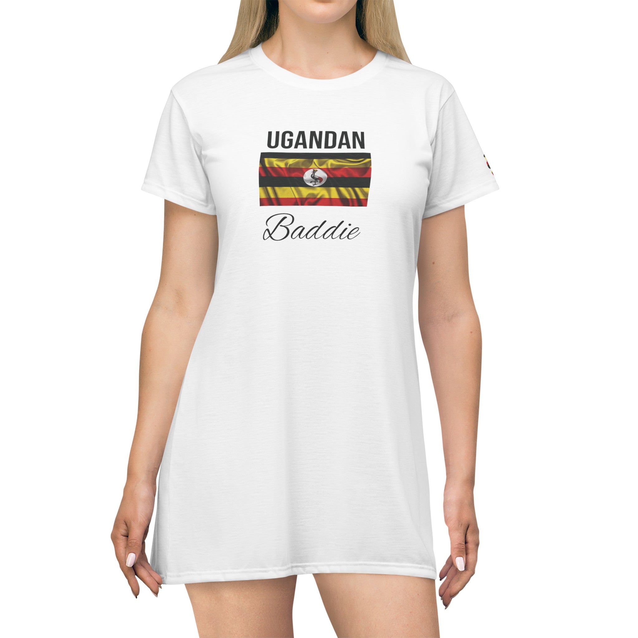 Uganda Baddie T-Shirt Dress