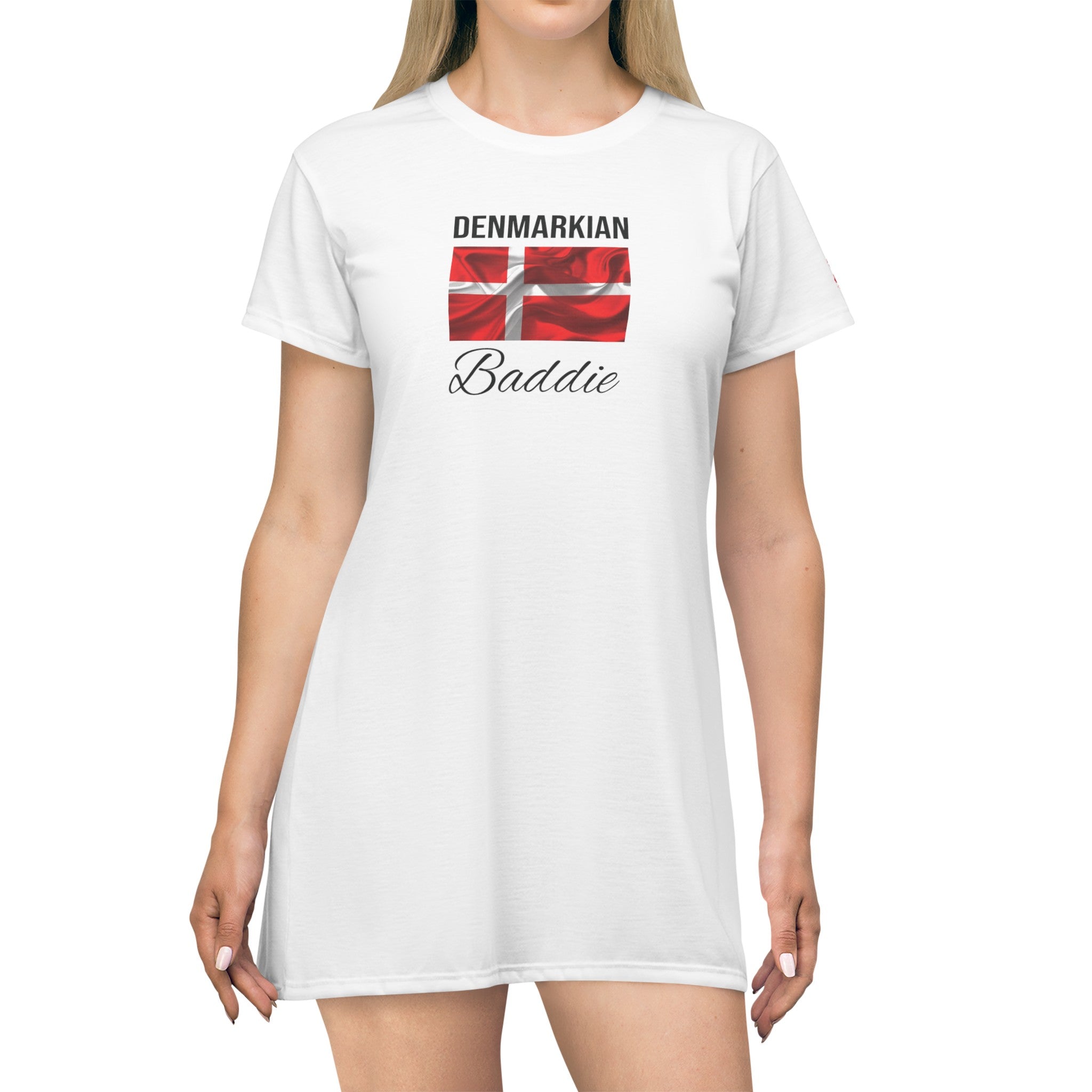 Denmark Baddie T-Shirt Dress