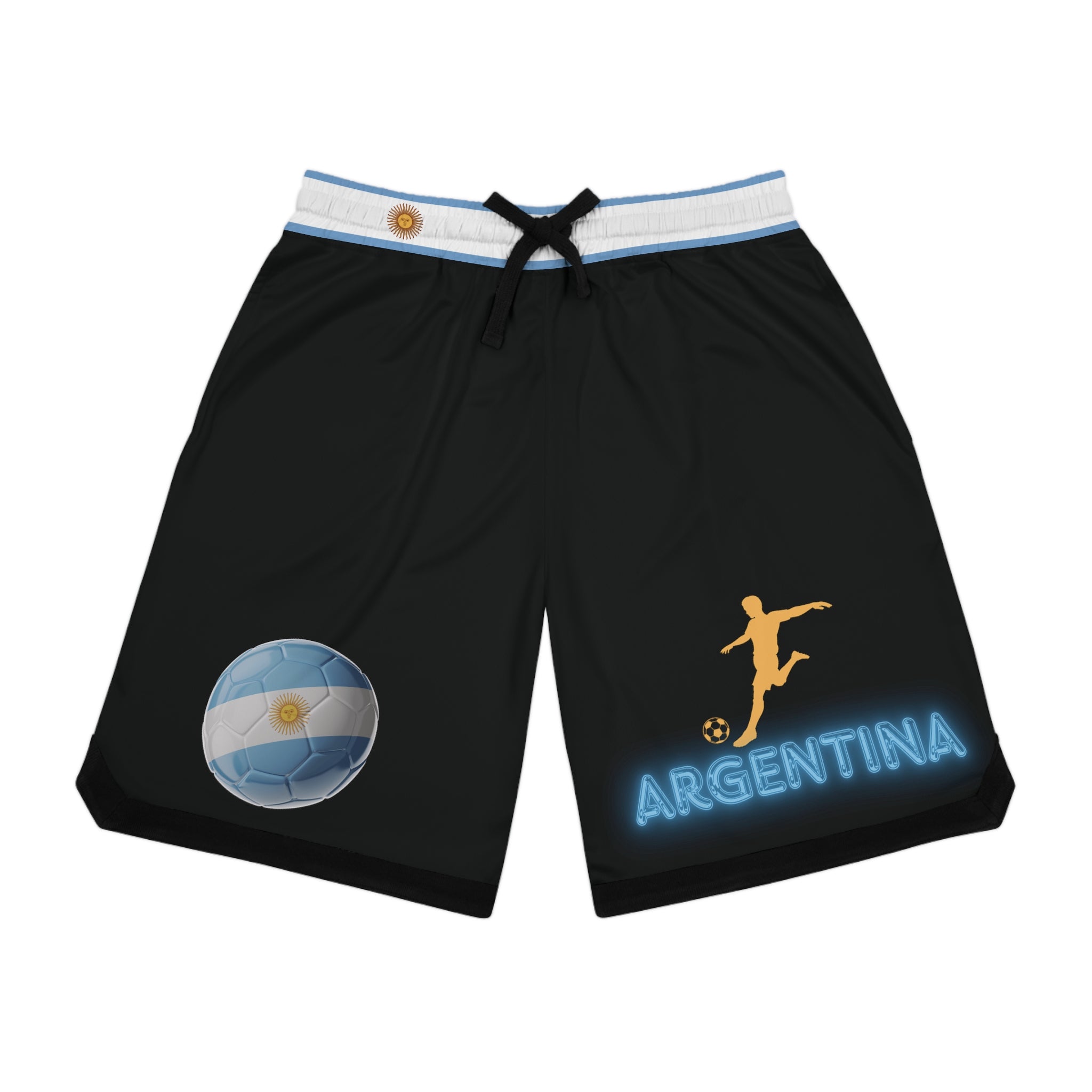 Argentina Football Shorts