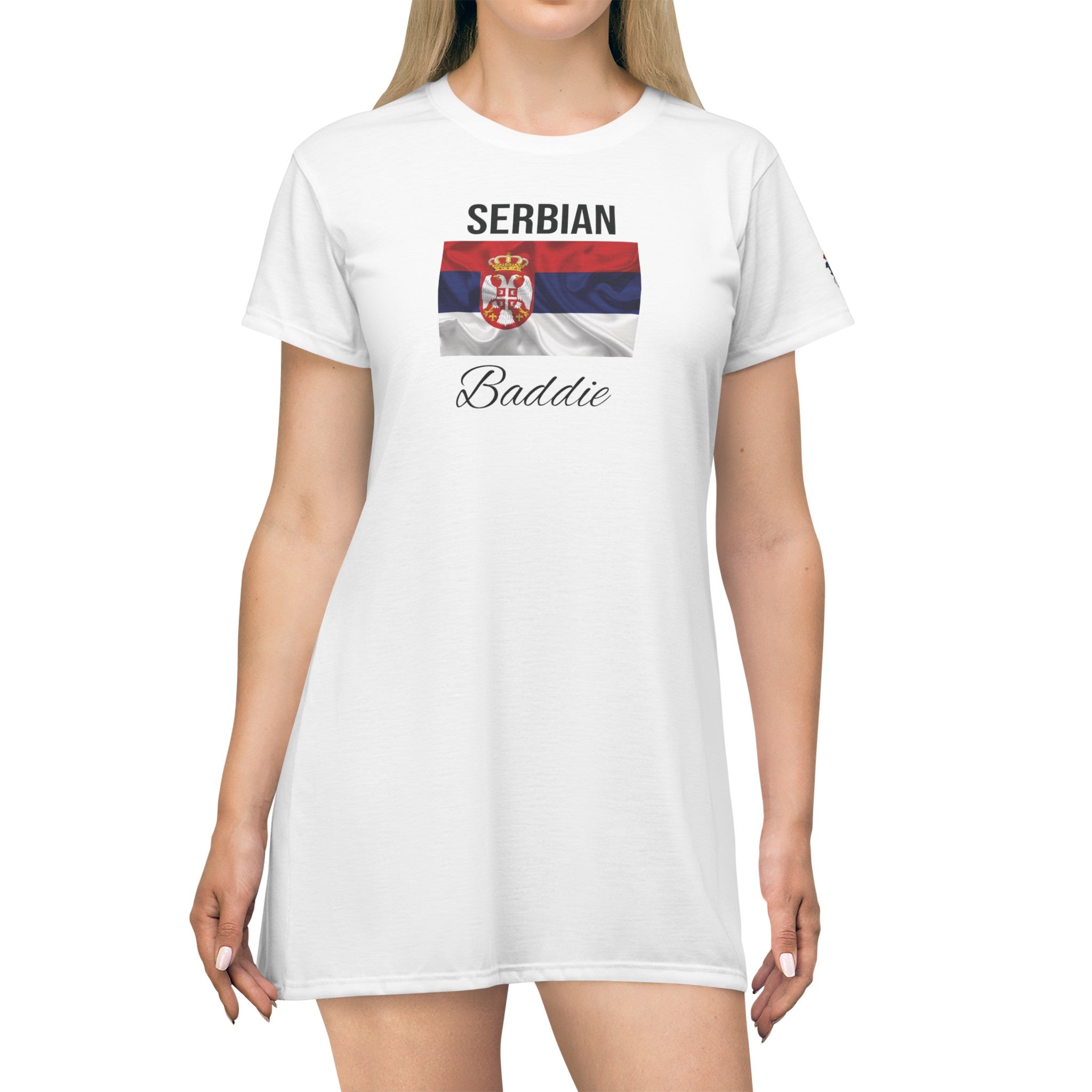 Serbia Baddie T-Shirt Dress