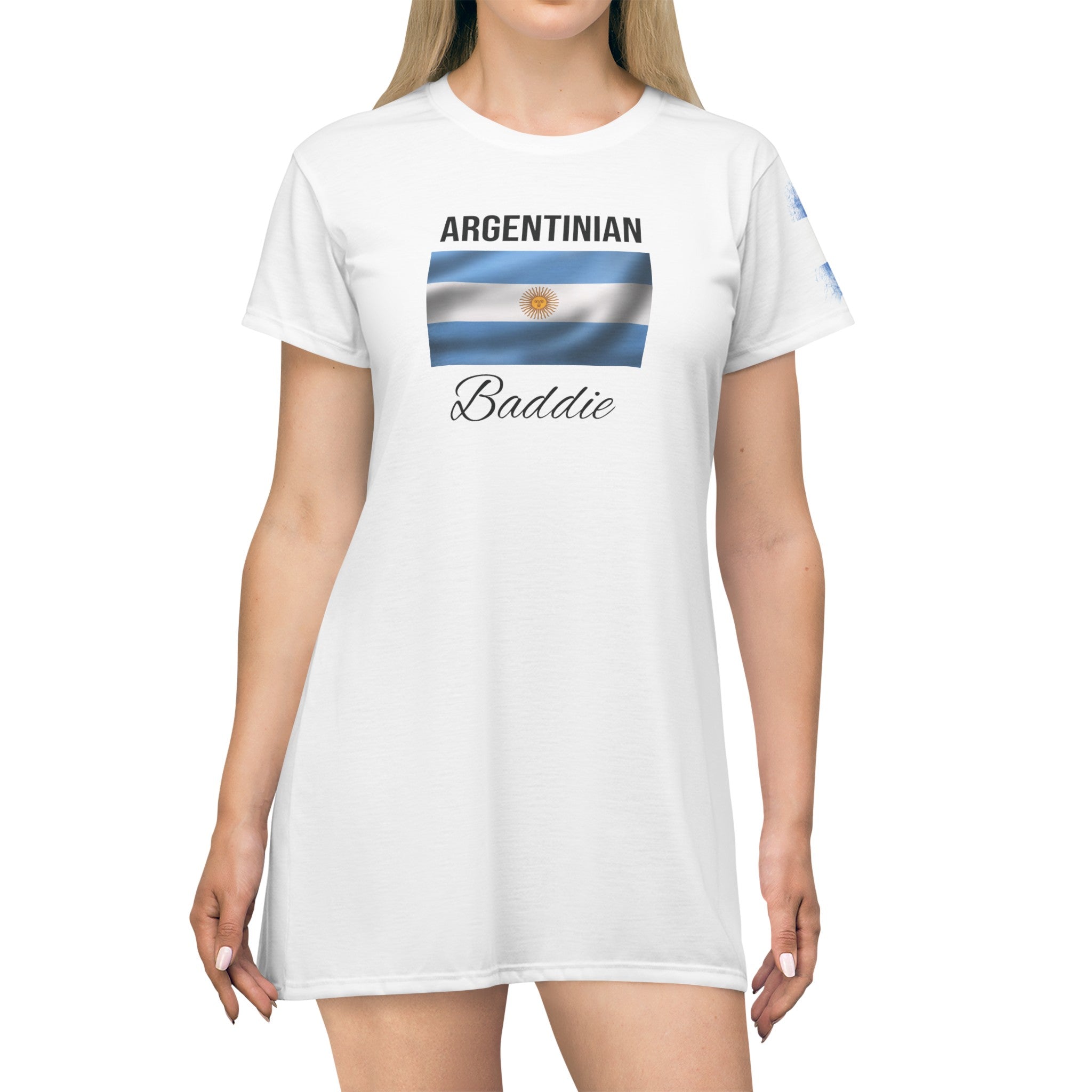 Argentina Baddie T-Shirt Dress