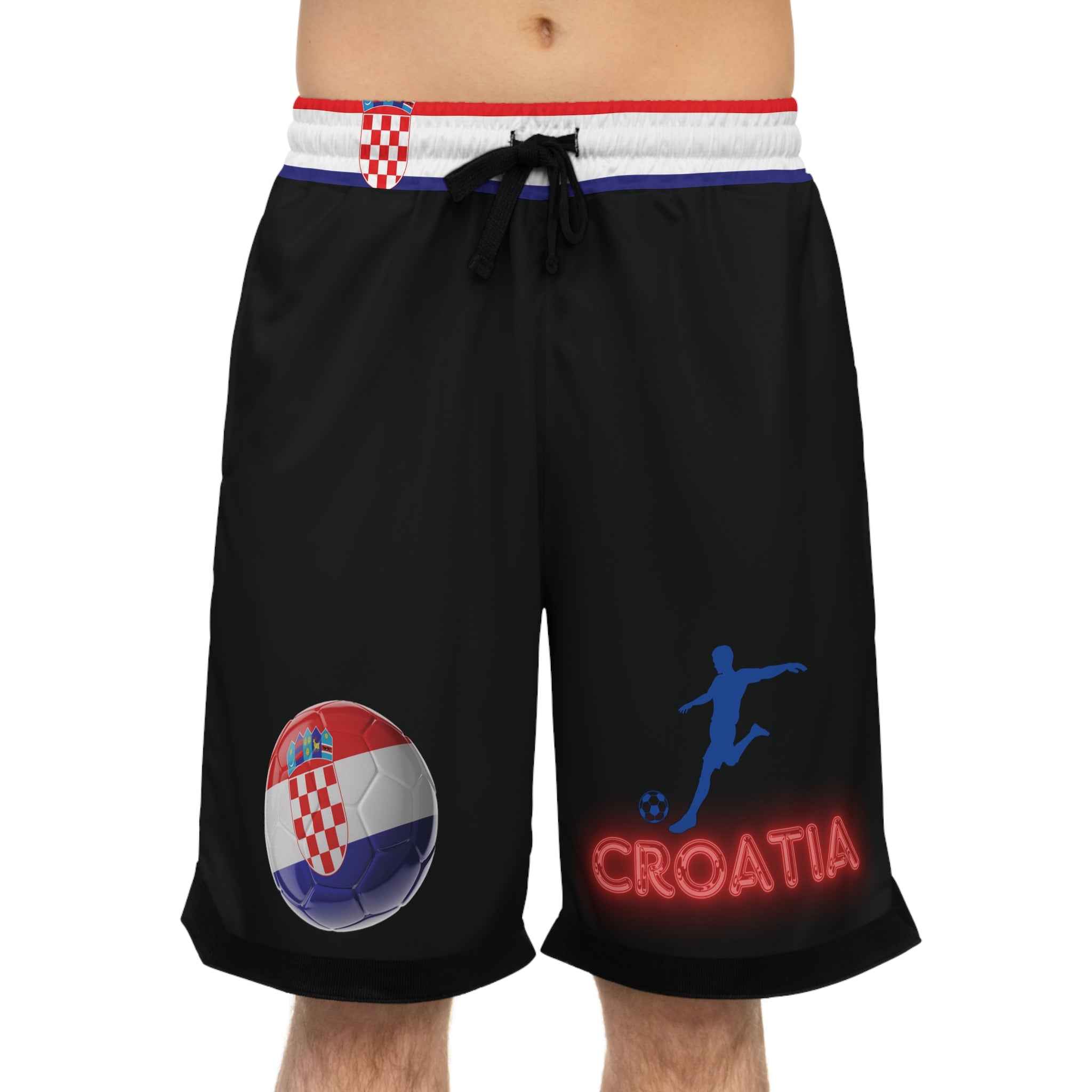 Croatia Football Shorts