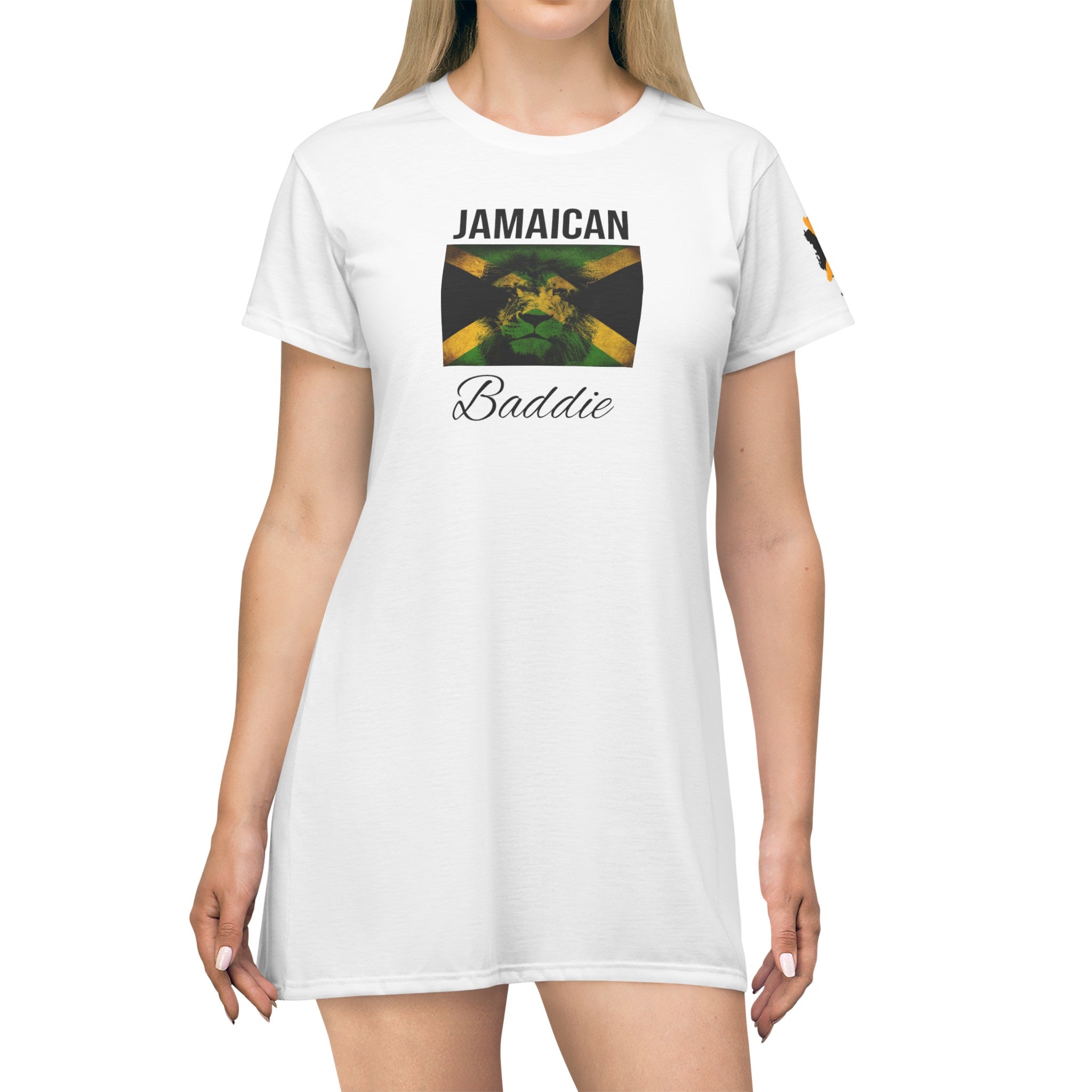 Jamaica Baddie T-Shirt Dress